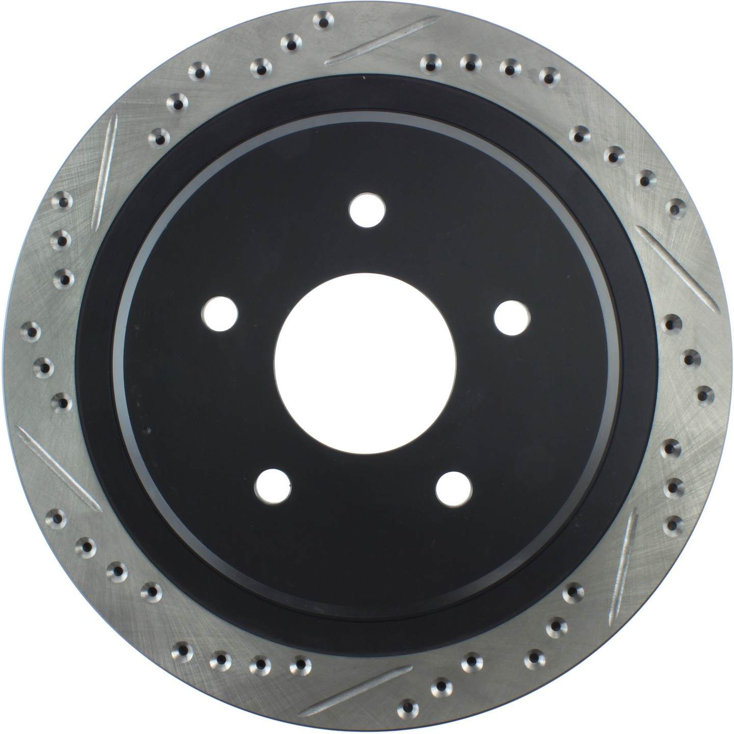 StopTech  Sport Cryo Drilled/Slotted Brake Rotor; Rear Right