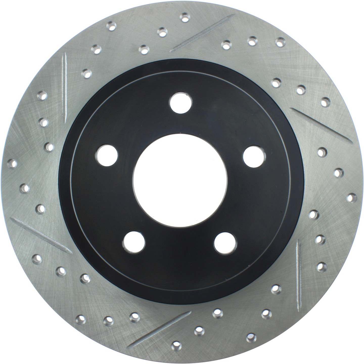 StopTech Sport Cryo Drilled/Slotted Brake Rotor; Rear Right