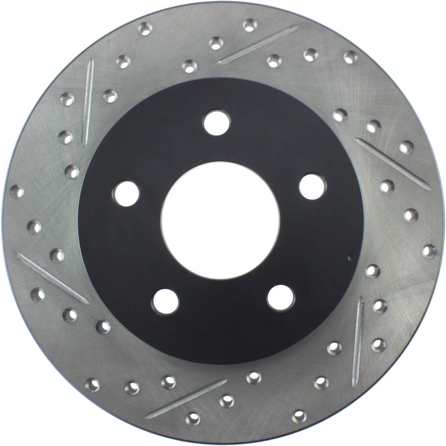 StopTech Sport Cryo Drilled/Slotted Brake Rotor; Rear Right