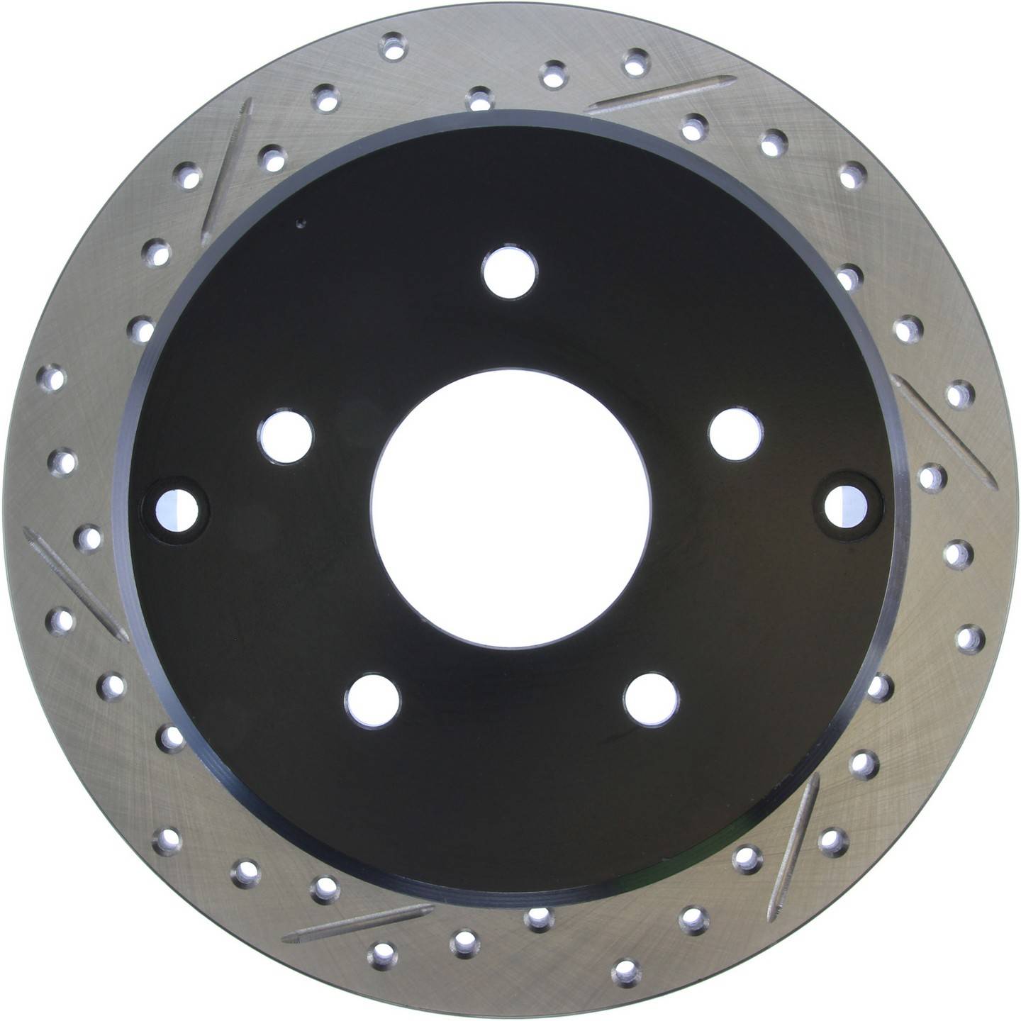 StopTech Sport Cryo Drilled/Slotted Brake Rotor; Rear Right