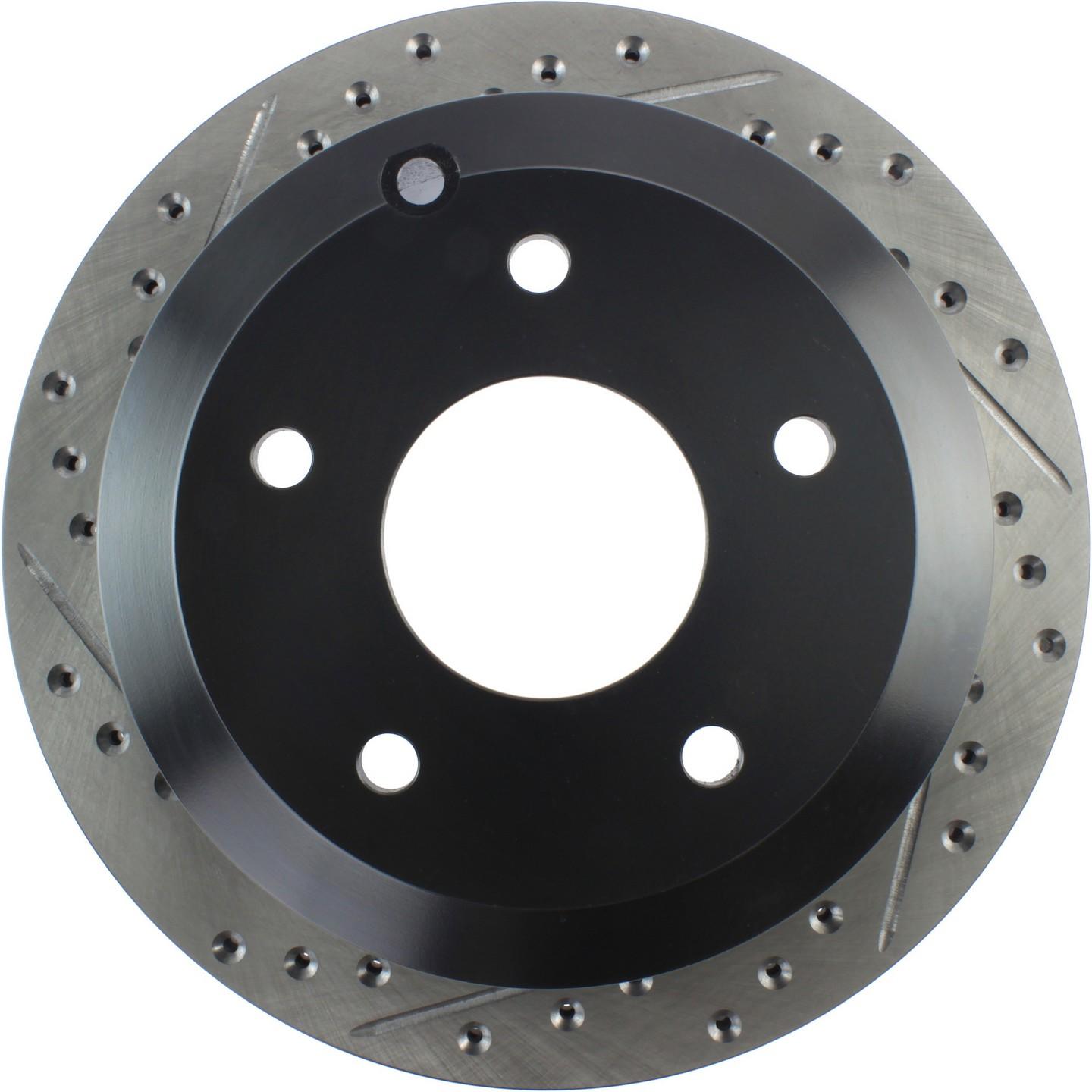 StopTech Sport Cryo Drilled/Slotted Brake Rotor; Rear Right