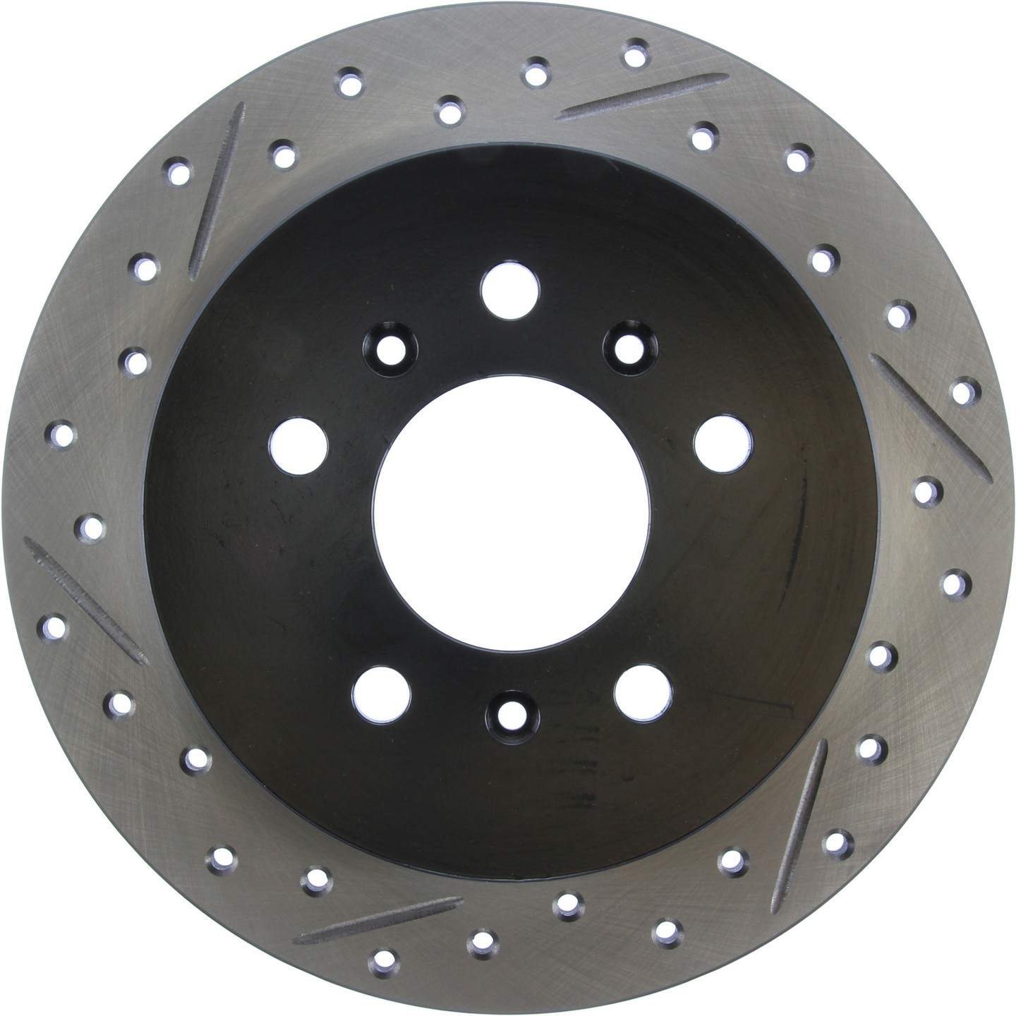 StopTech Sport Cryo Drilled/Slotted Brake Rotor; Rear Right