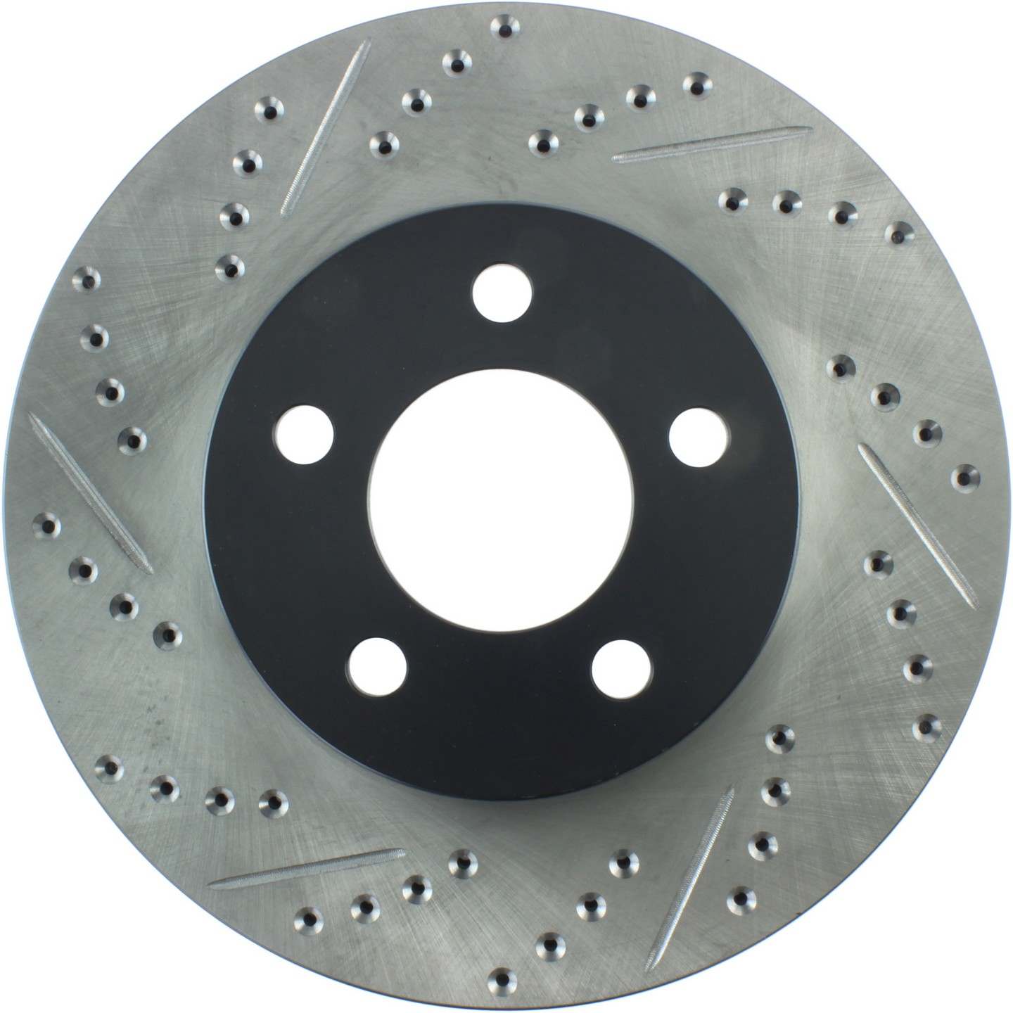 StopTech Sport Drilled & Slotted Brake Rotor Front Right  top view frsport 127.65082R