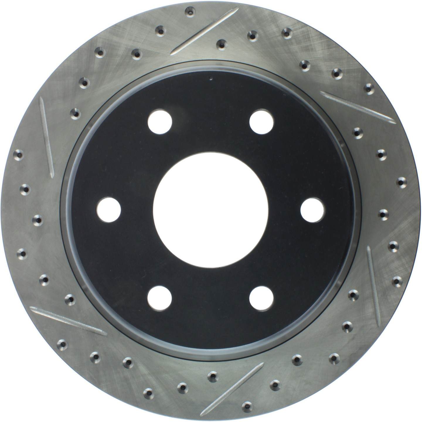 StopTech Sport Cryo Drilled/Slotted Brake Rotor; Rear Right