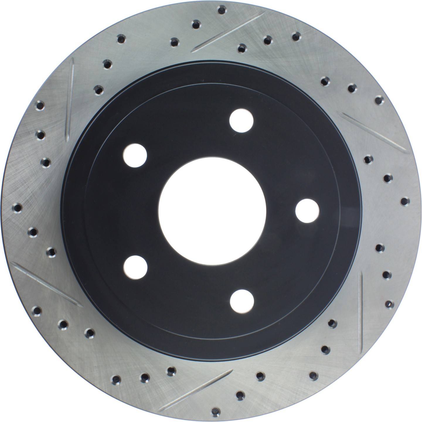 StopTech Sport Cryo Drilled/Slotted Brake Rotor; Rear Right