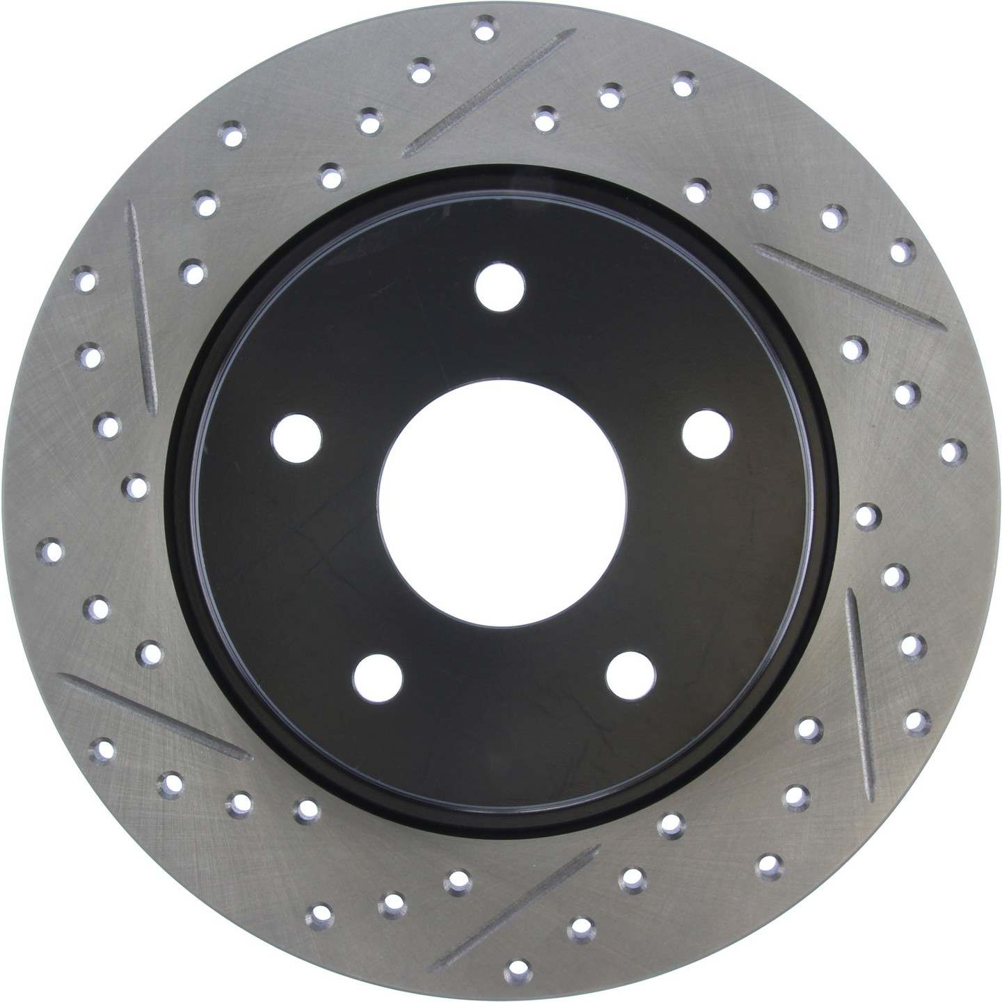 StopTech Sport Cryo Drilled/Slotted Brake Rotor; Rear Right