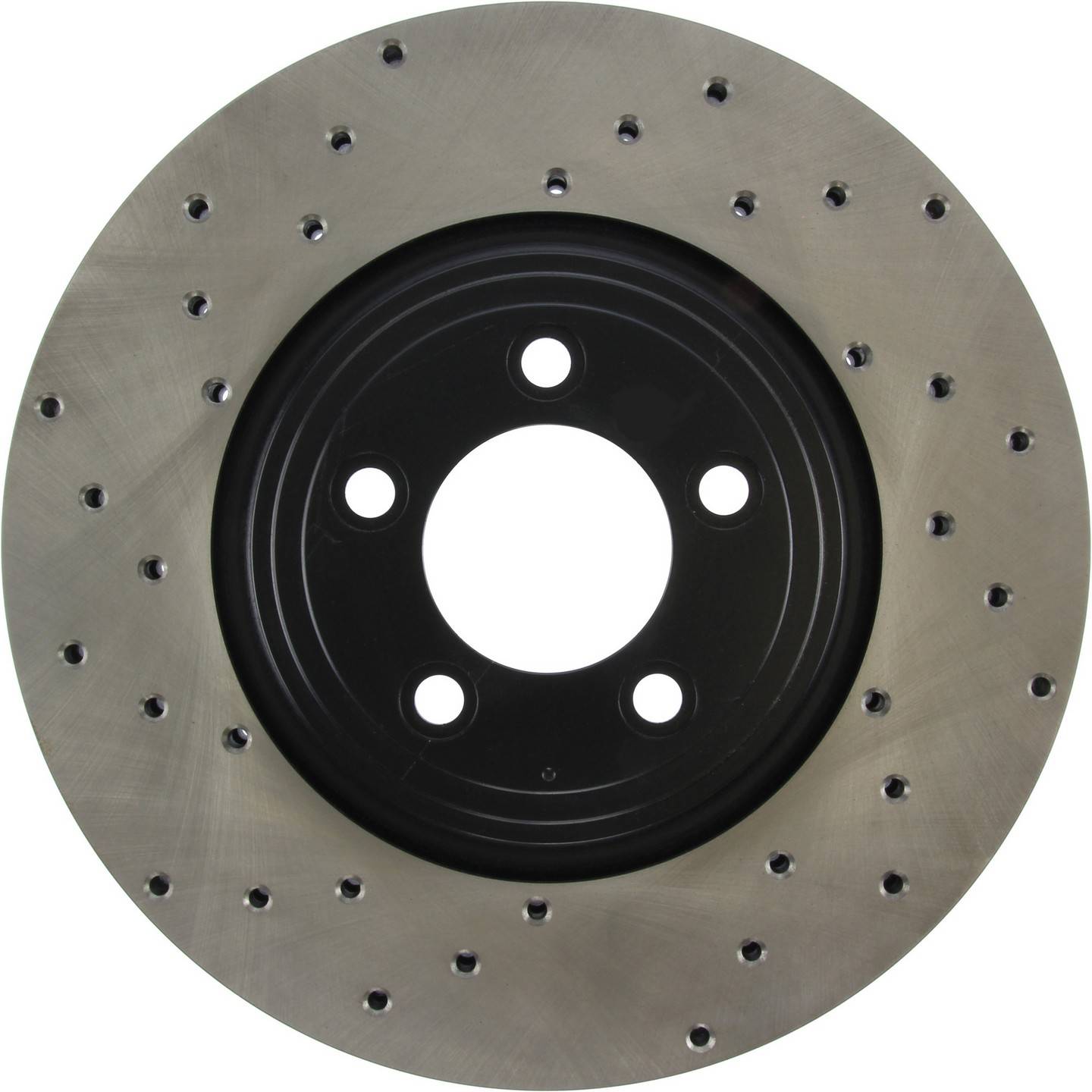 StopTech Sport Cryo Cross Drilled Brake Rotor; Front Left