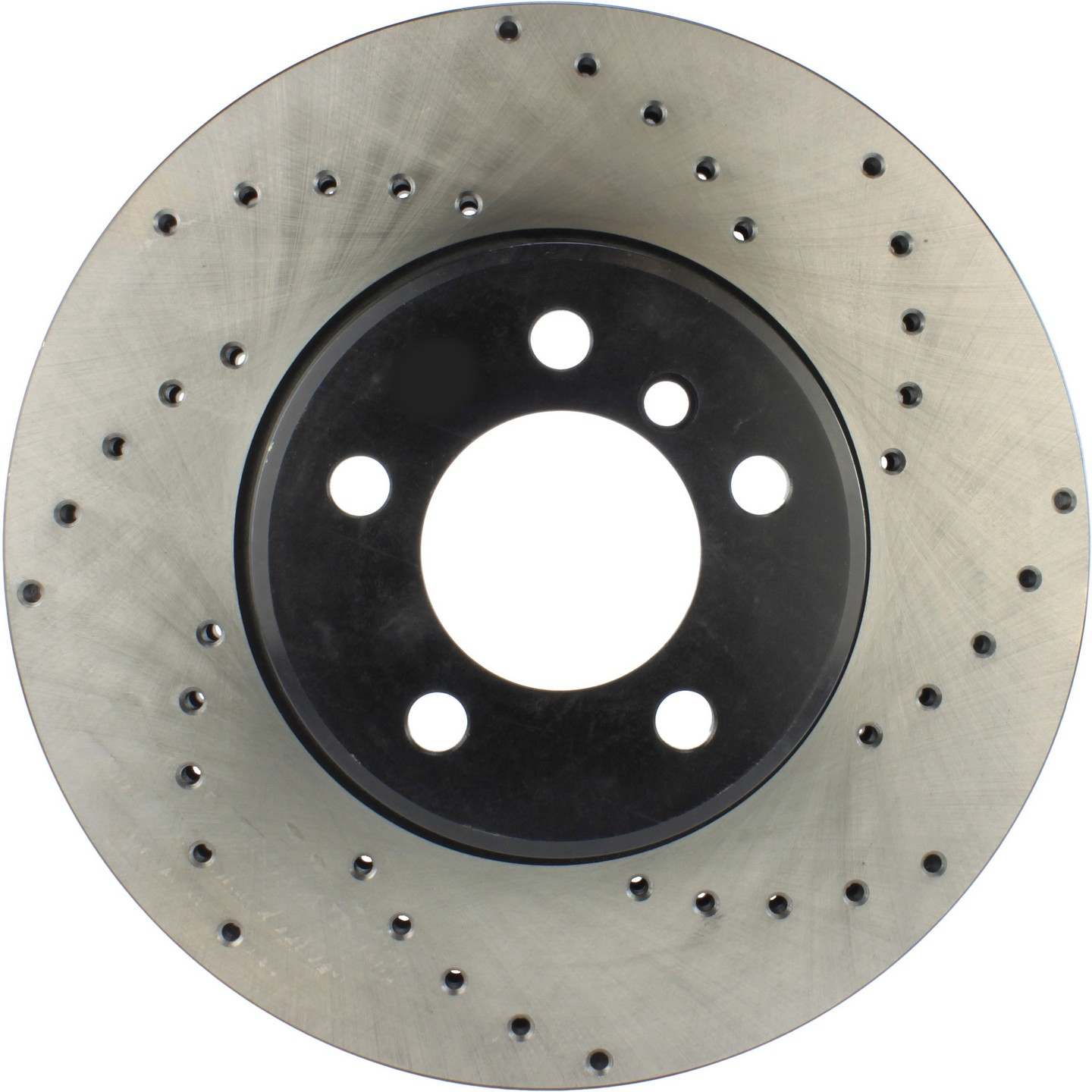 StopTech Sport Cryo Cross Drilled Brake Rotor; Front Right