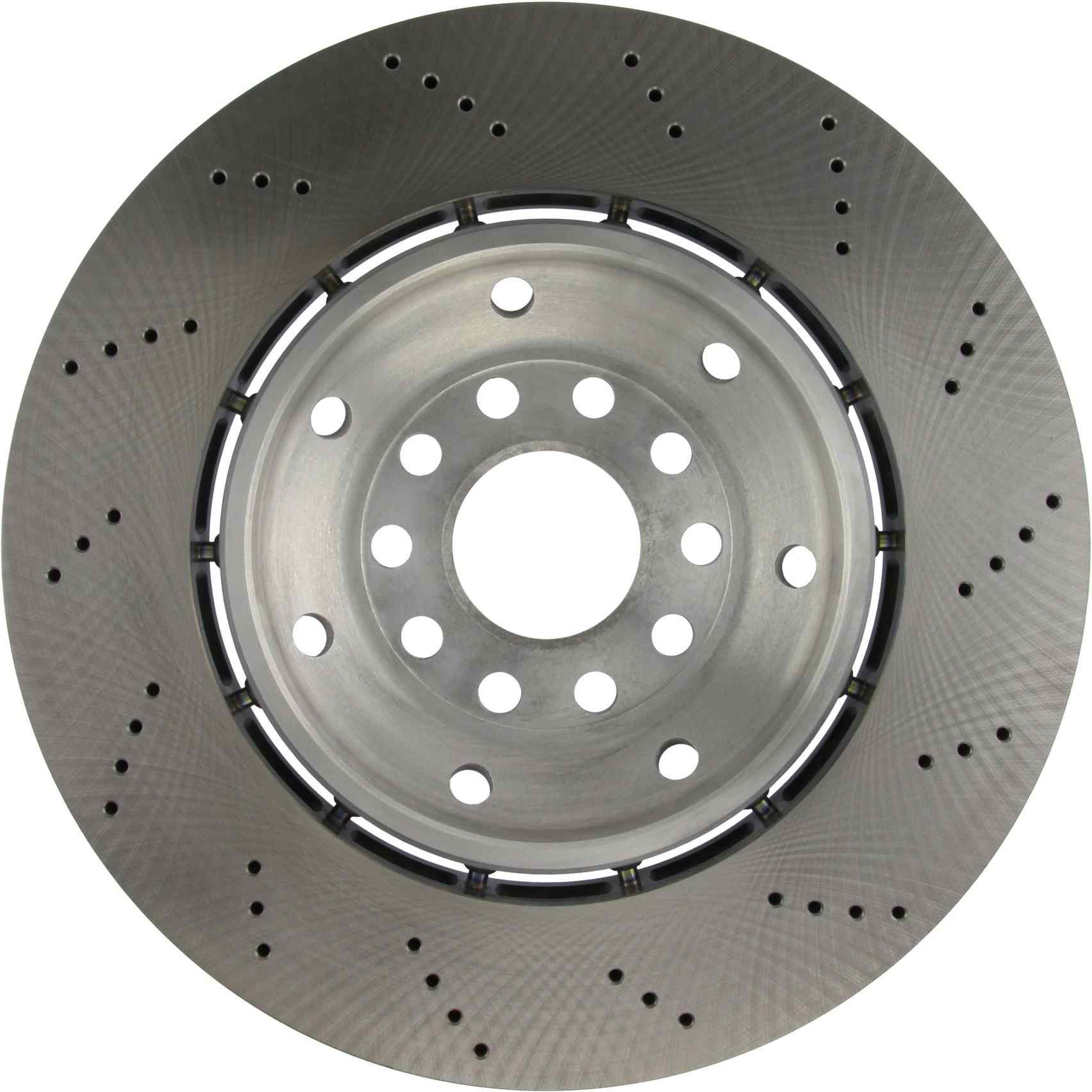 Stoptech Centric 03-04 Audi RS6 Drilled Left Front OE Design Brake Rotor 128.33082