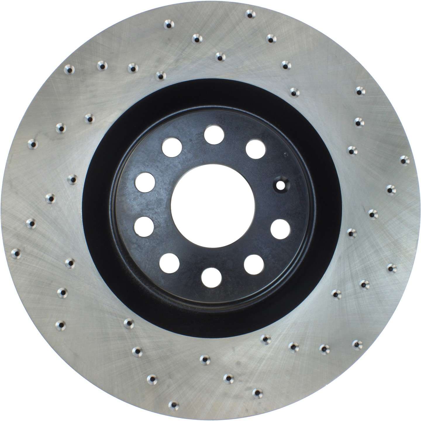 StopTech Sport Cryo Cross Drilled Brake Rotor; Front Left