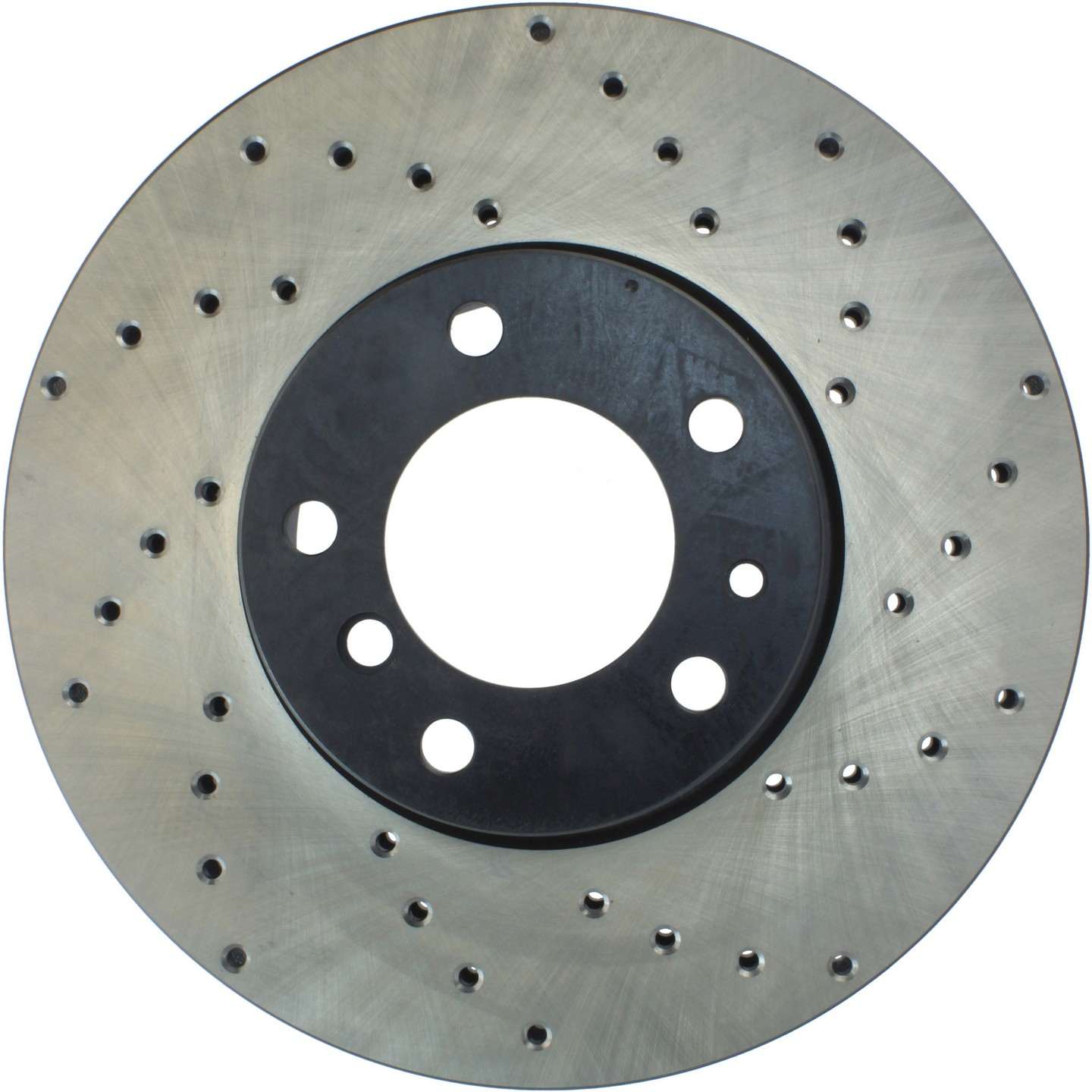 StopTech Sport Cryo Cross Drilled Brake Rotor; Front Left