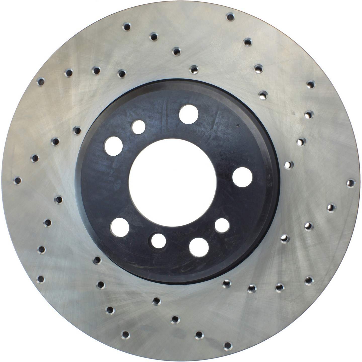 StopTech Sport Cryo Cross Drilled Brake Rotor; Rear Left