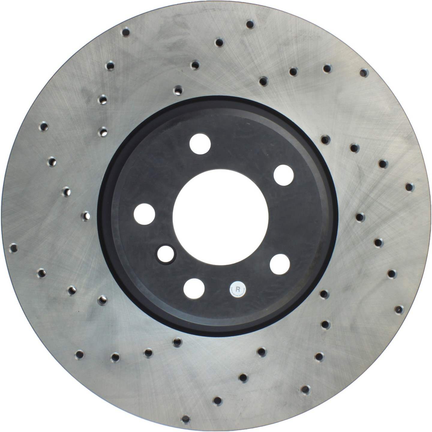 StopTech Sport Cryo Cross Drilled Brake Rotor; Front Left