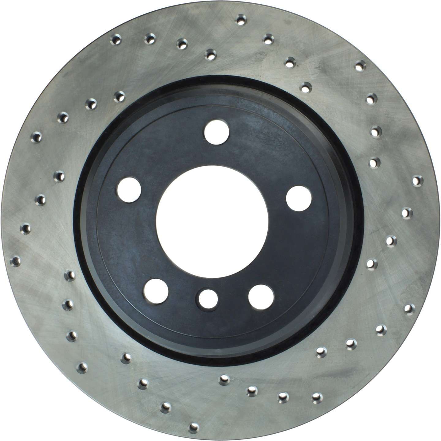 StopTech Sport Cryo Cross Drilled Brake Rotor; Rear Right