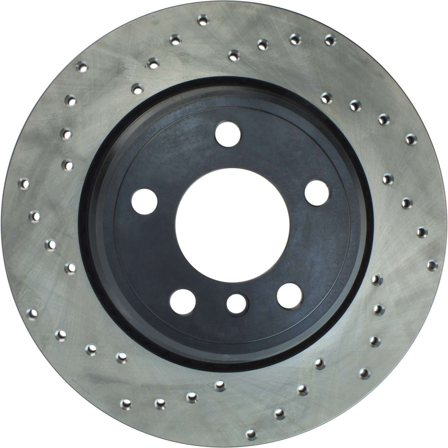 StopTech Sport Cryo Cross Drilled Brake Rotor; Front Left