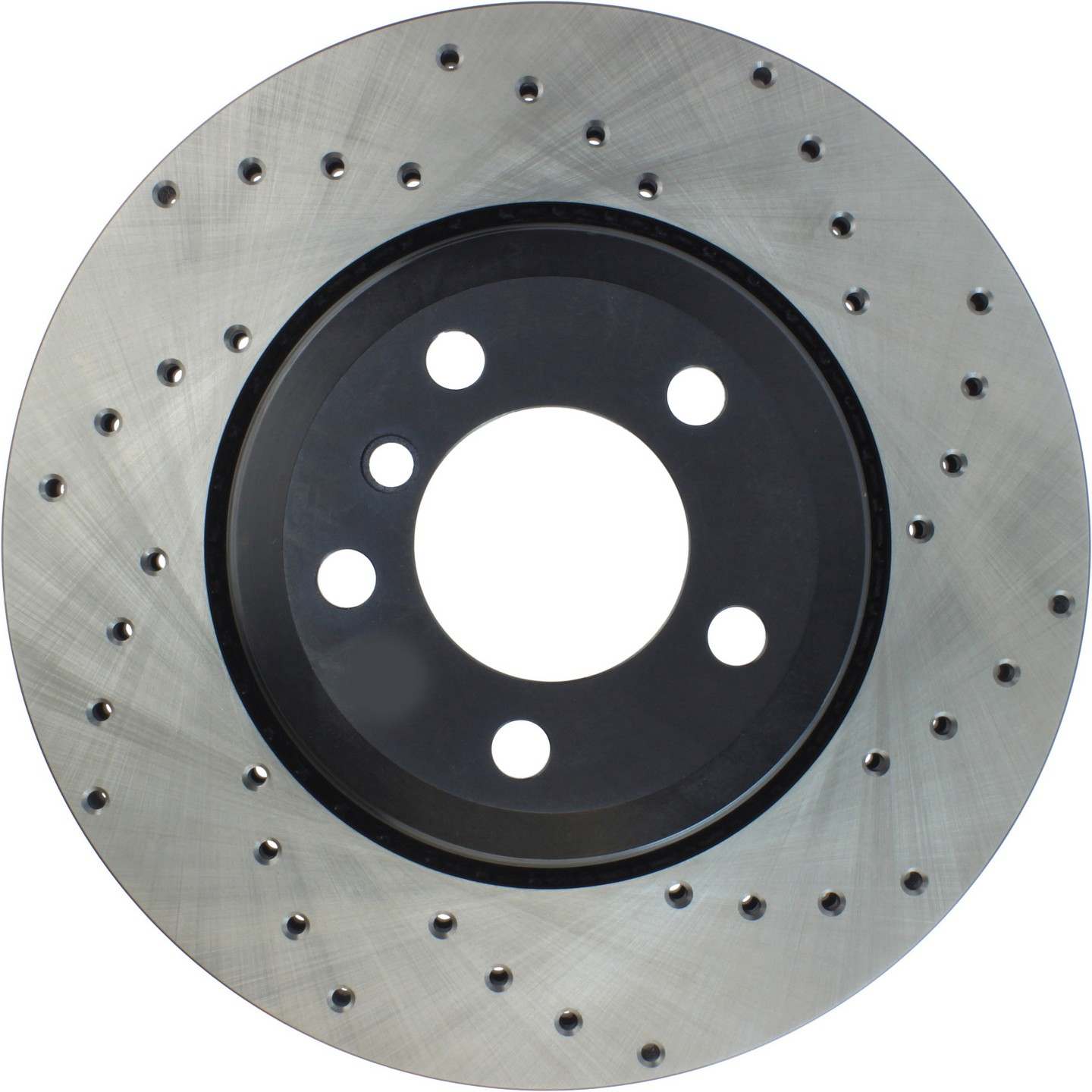 StopTech Sport Cryo Cross Drilled Brake Rotor; Rear Right