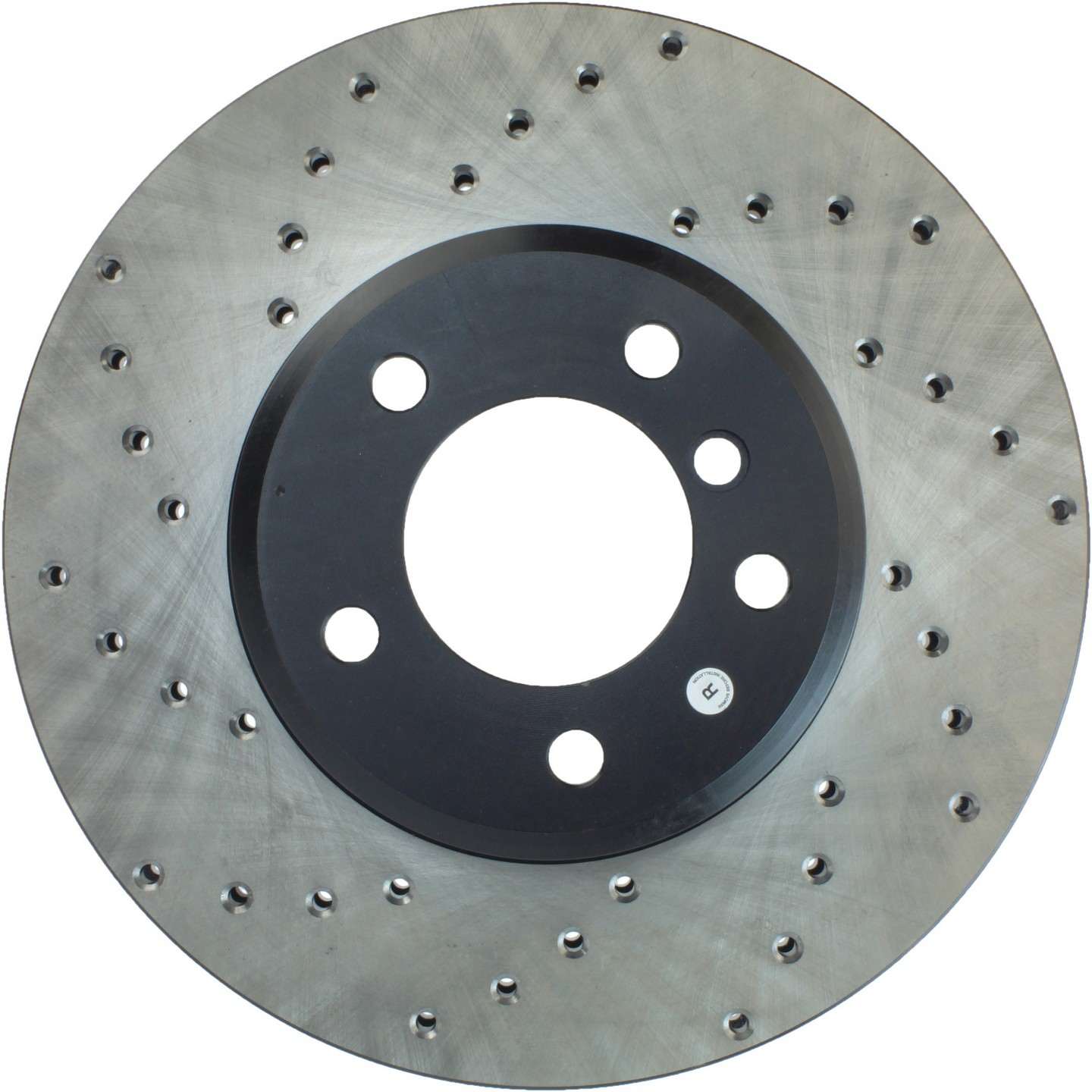 StopTech Sport Cryo Cross Drilled Brake Rotor; Front Left