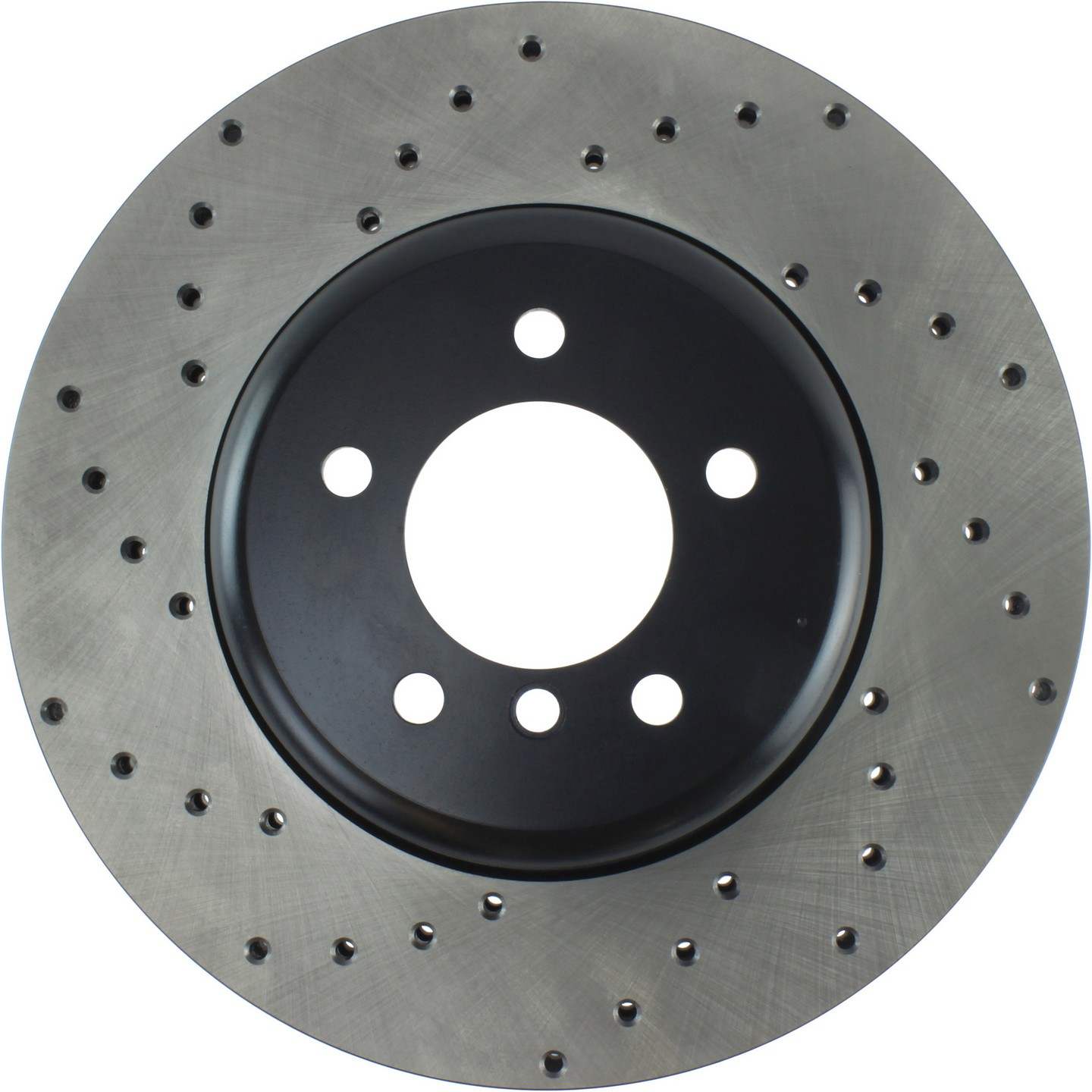 StopTech Sport Cryo Cross Drilled Brake Rotor; Front Left