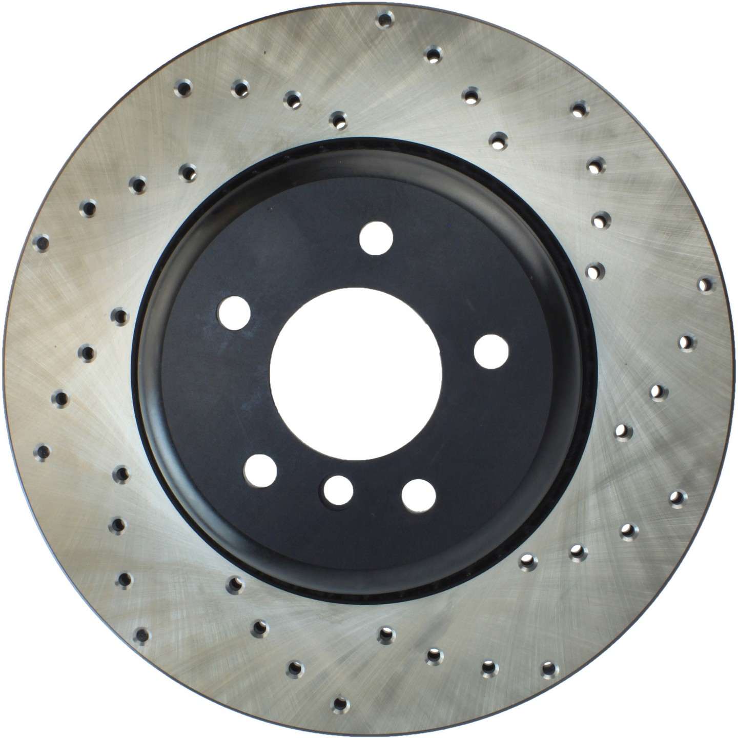 StopTech Sport Cryo Cross Drilled Brake Rotor; Front Right