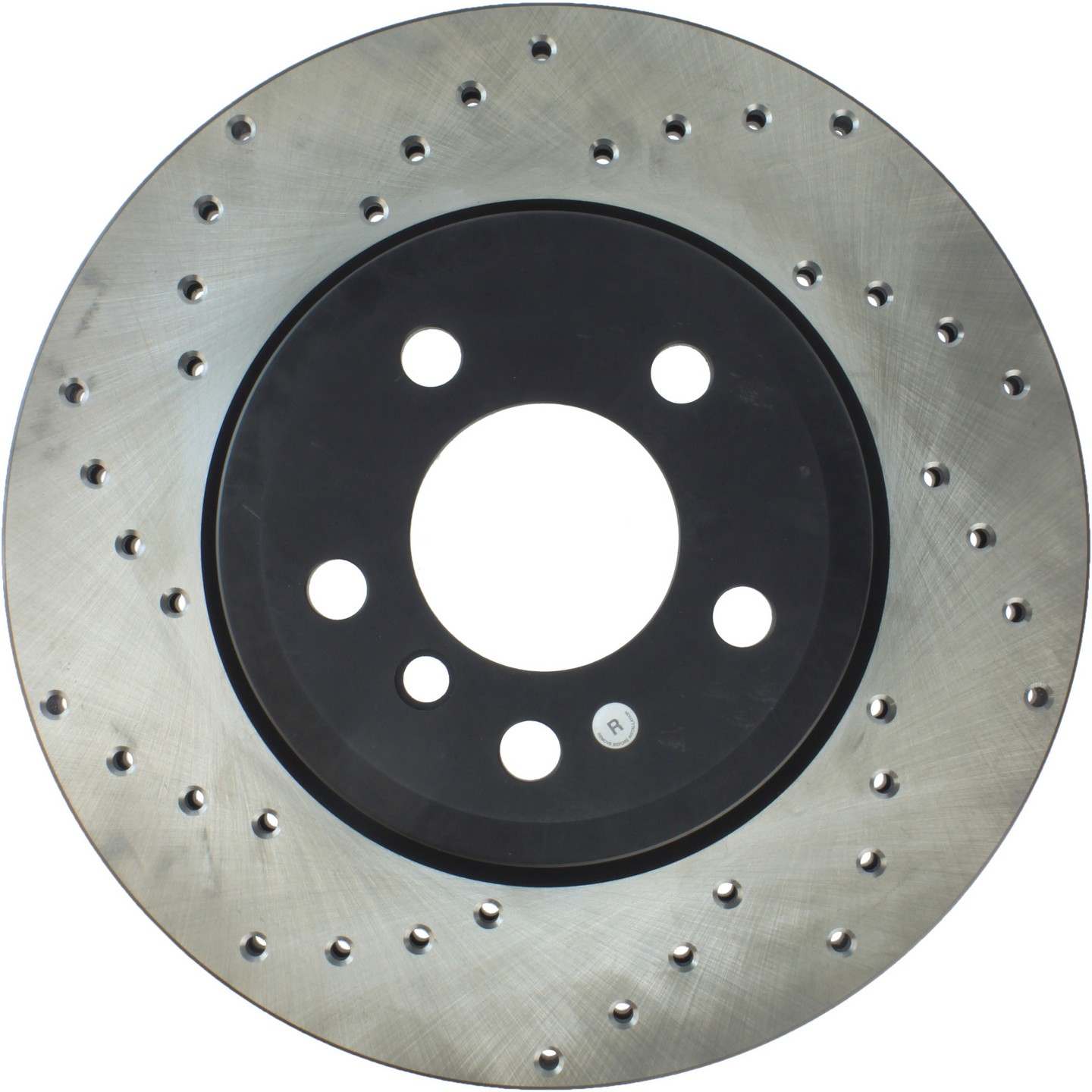 StopTech Sport Cryo Cross Drilled Brake Rotor; Rear Left