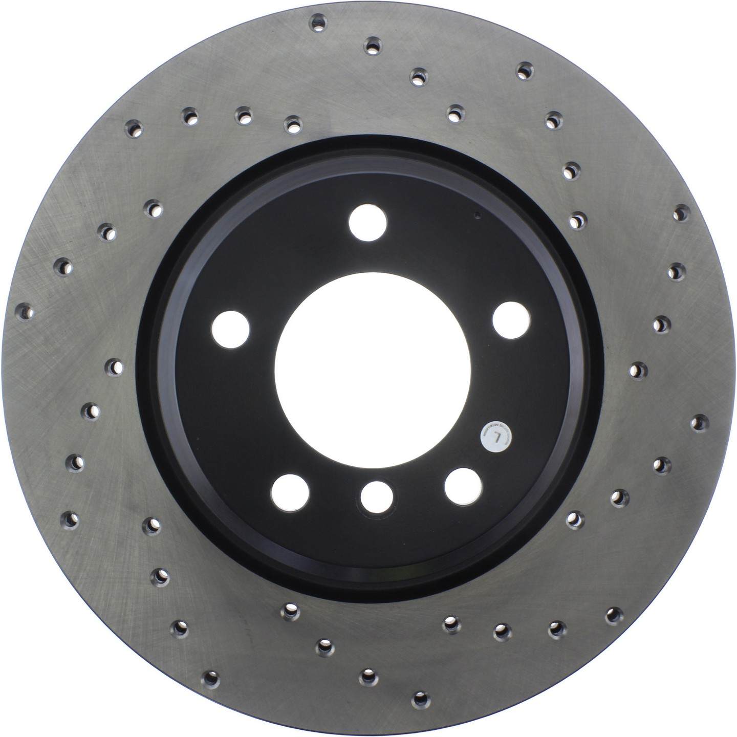 StopTech Sport Cryo Cross Drilled Brake Rotor; Front Right