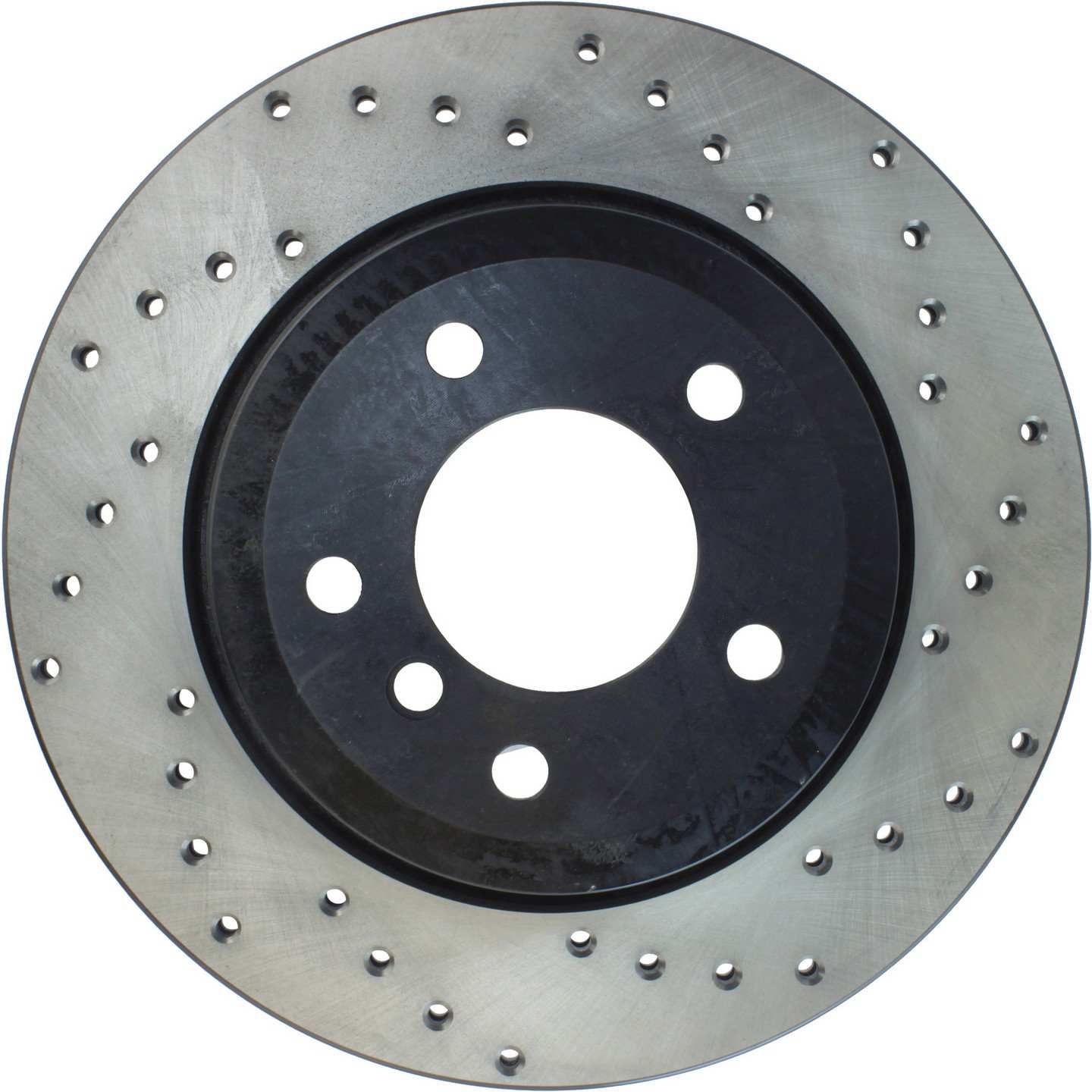 StopTech Sport Cryo Cross Drilled Brake Rotor; Front Right