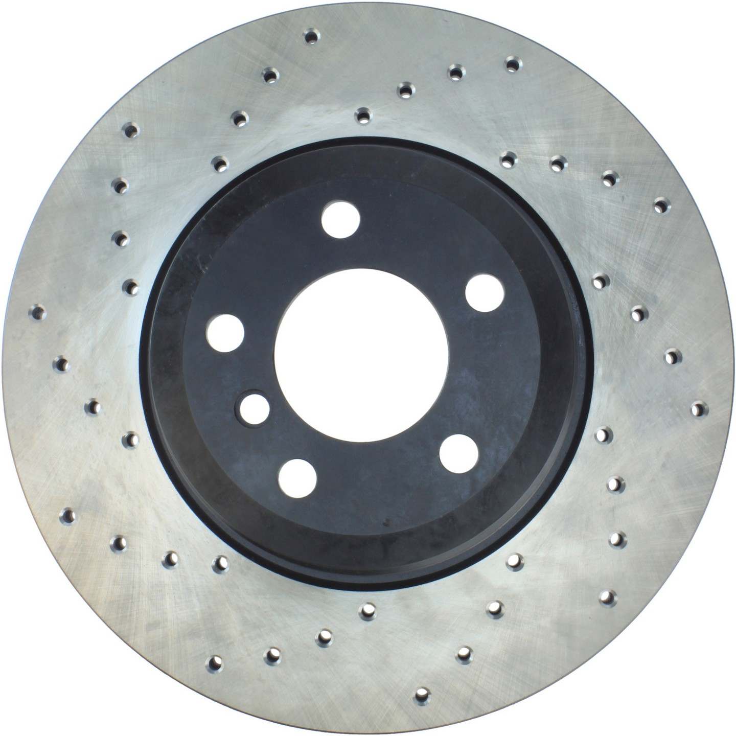 StopTech Sport Cryo Cross Drilled Brake Rotor; Front Left