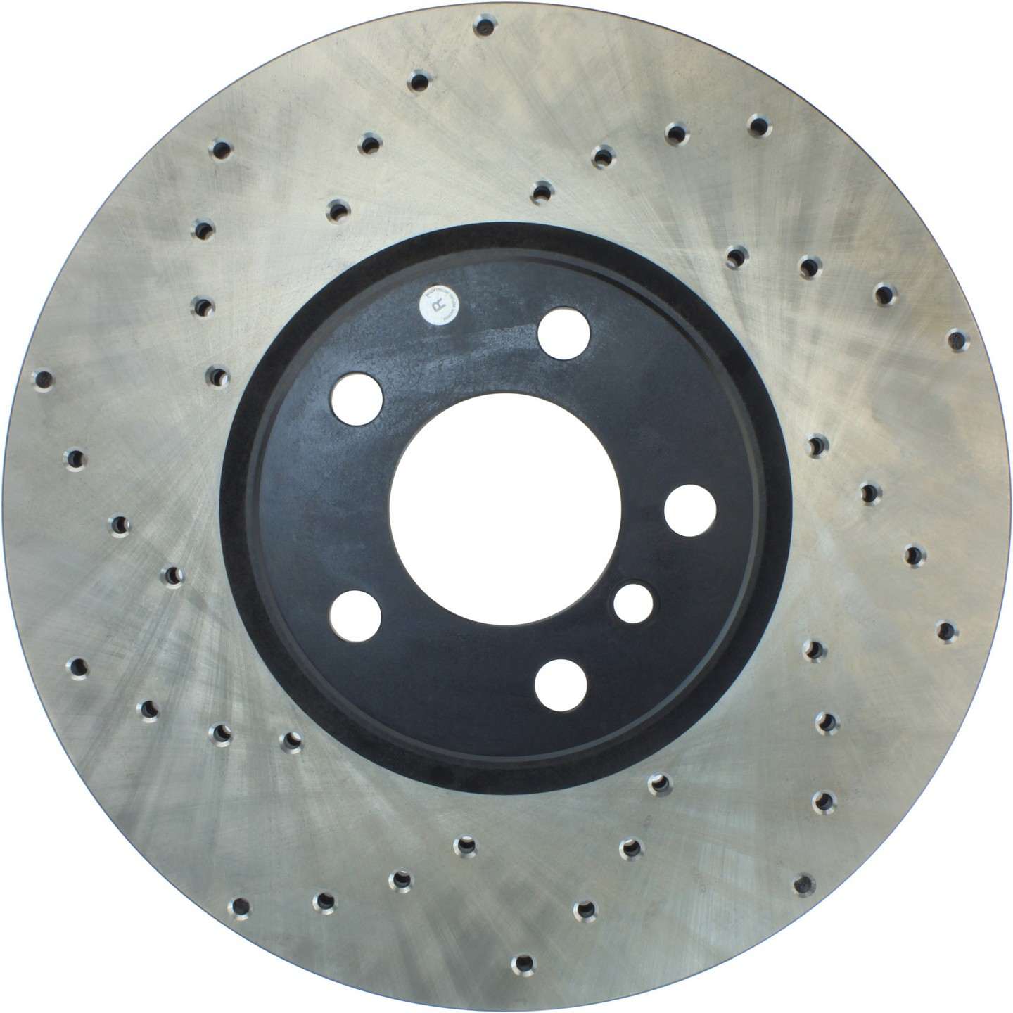 StopTech Sport Cryo Cross Drilled Brake Rotor; Front Left