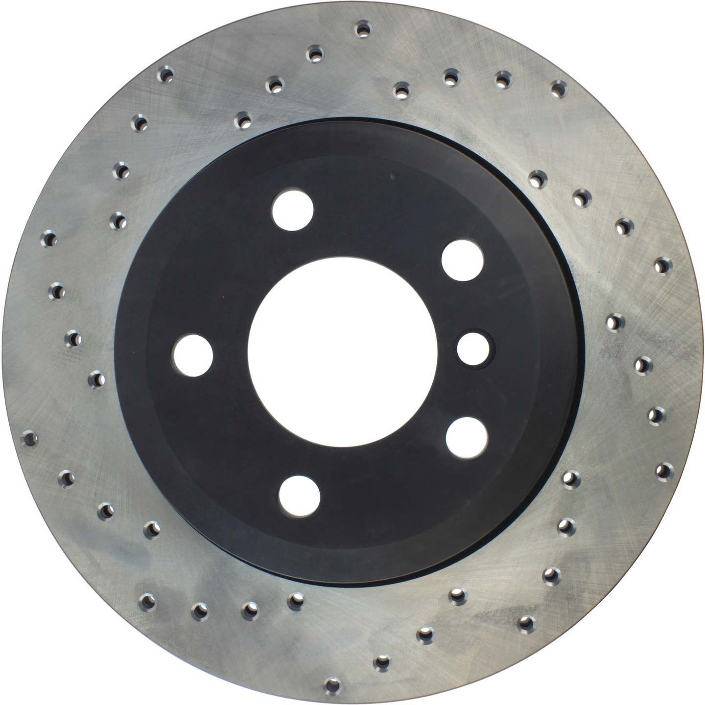 StopTech Sport Cryo Cross Drilled Brake Rotor; Front Left