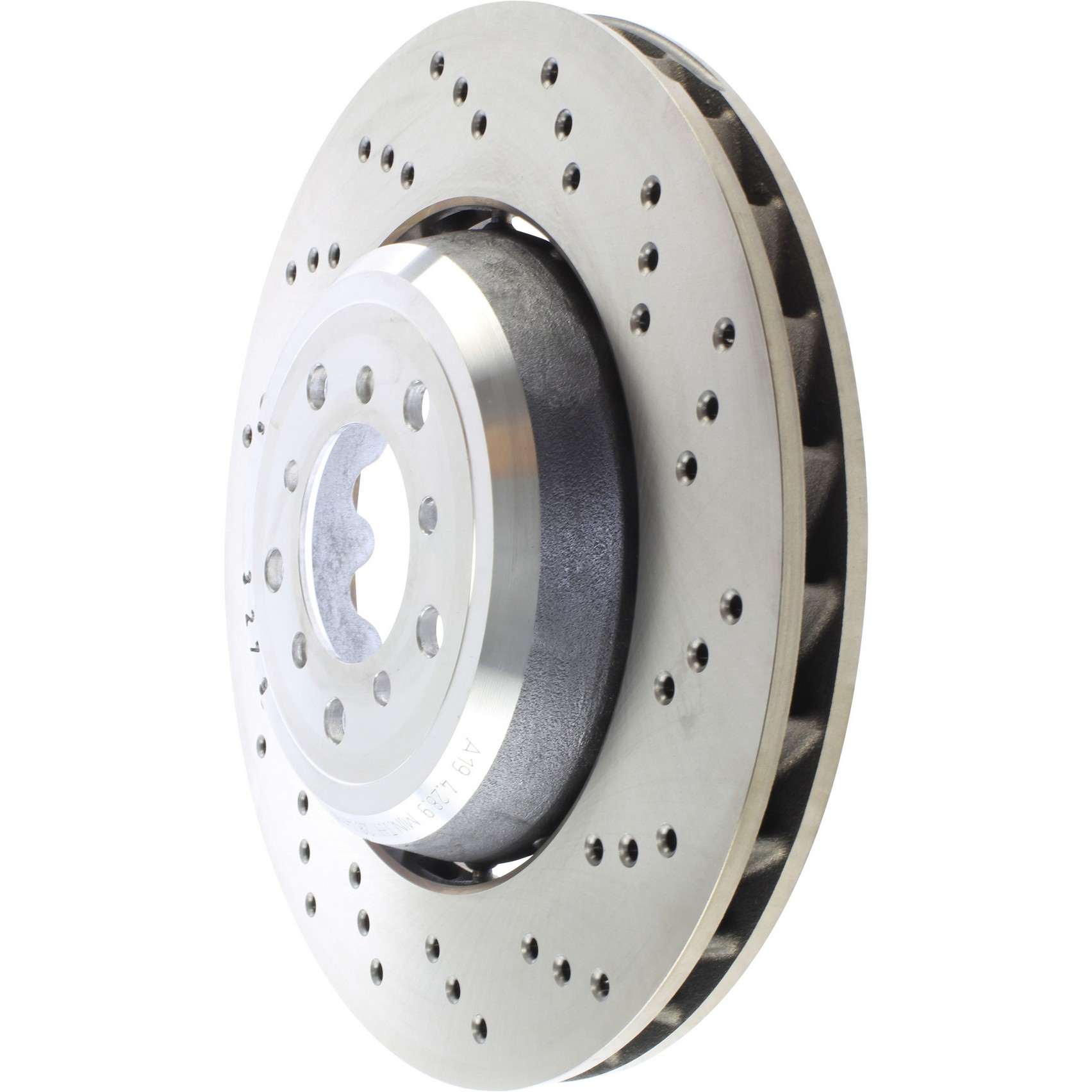 Stoptech Centric 08-09 BMW M3 (E92) Right Front Drilled Rotor 128.34105