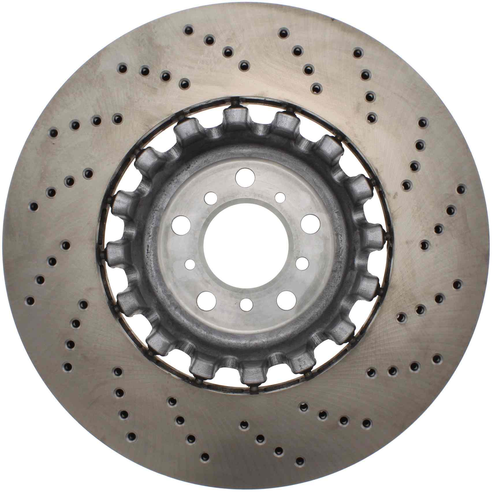 Stoptech Centric Performance 12-16 F10 M5 Brake Rotor Drilled Front Left 128.34148