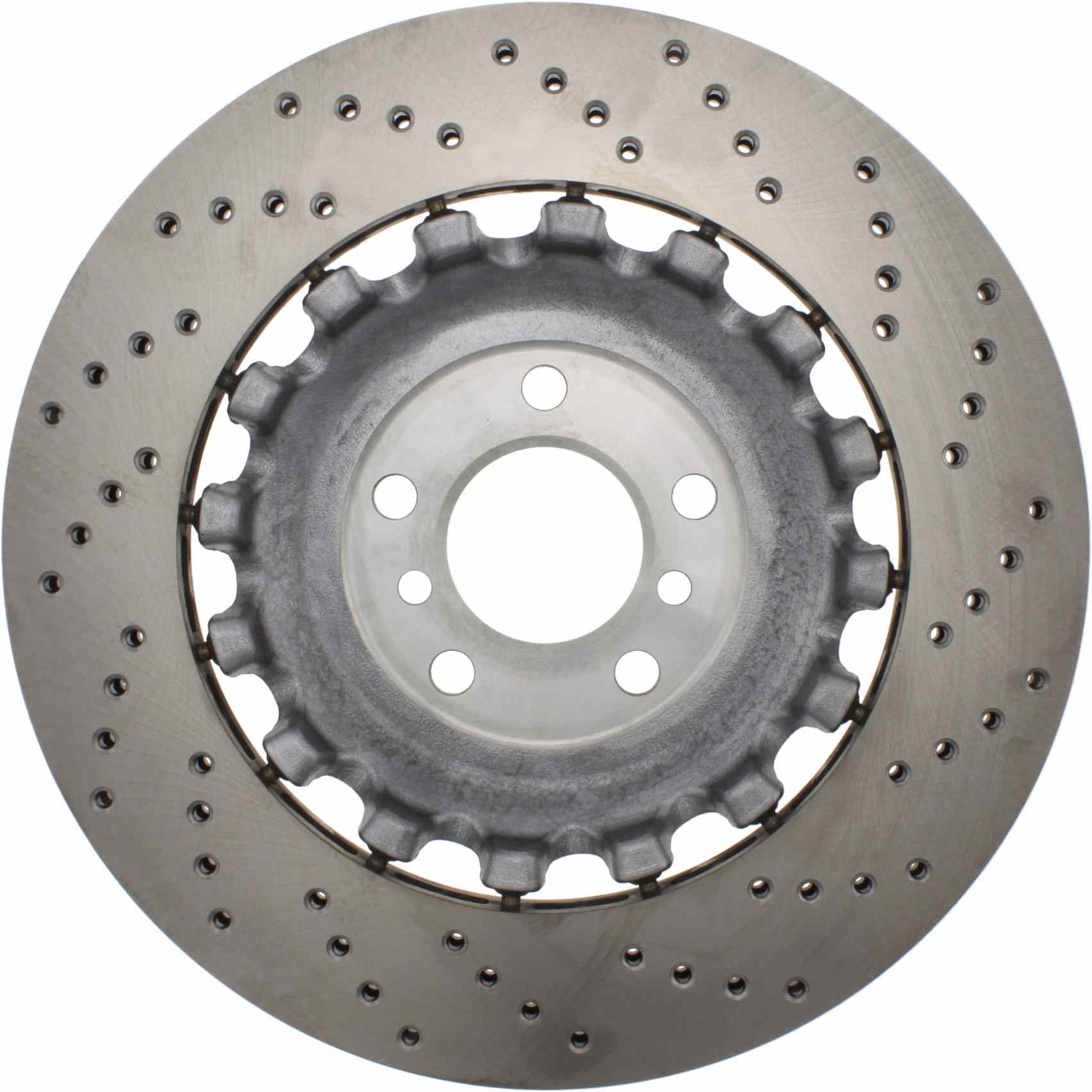 Stoptech Centric Performance 12-16 F10 M5 Brake Rotor Drilled Rear Left 128.34152