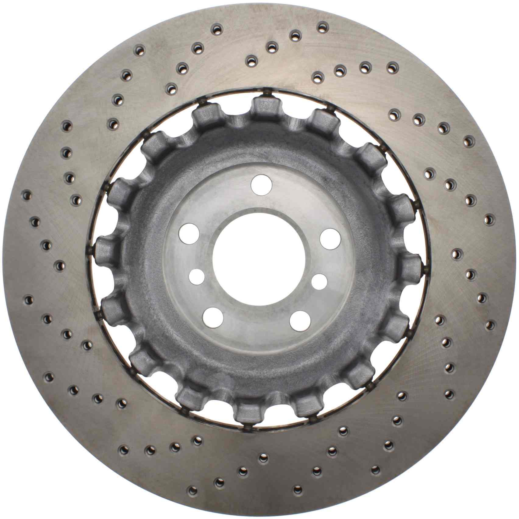 Stoptech Centric Performance 12-16 F10 M5 Brake Rotor Drilled Rear Right 128.34153