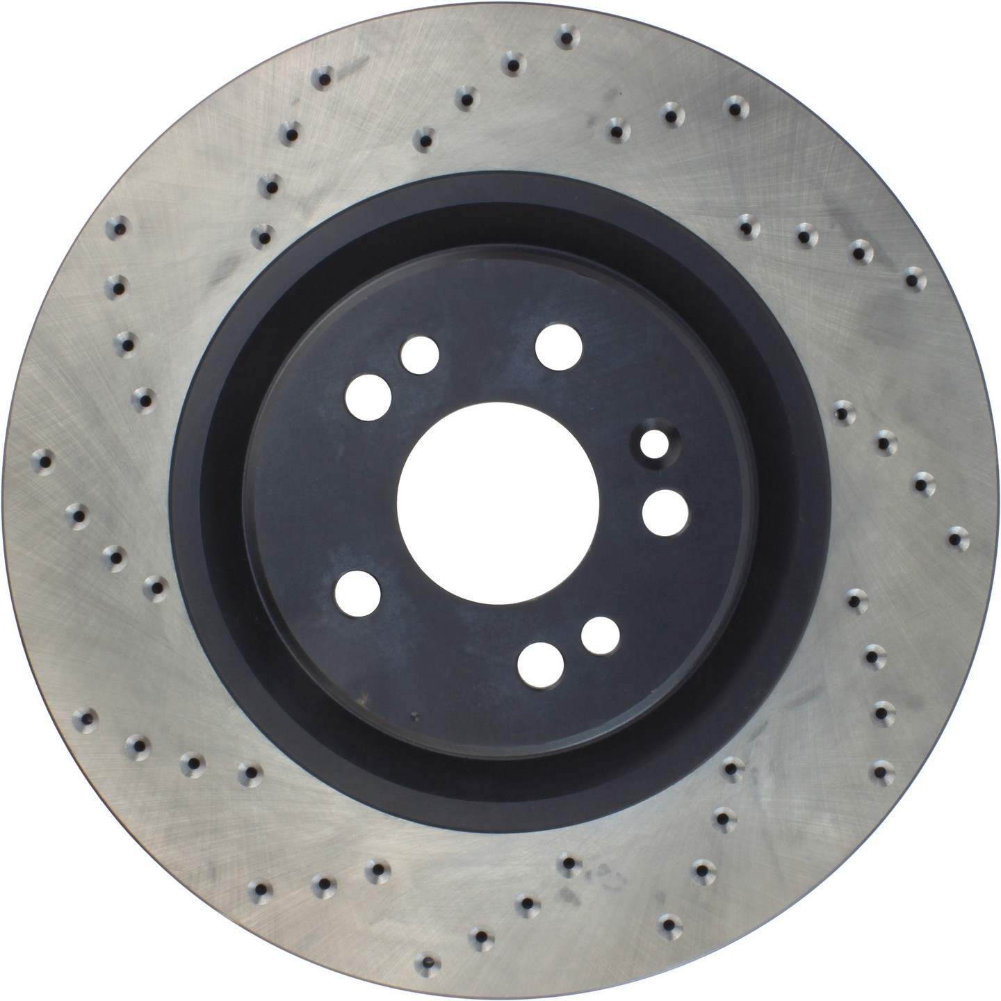 StopTech Sport Cryo Cross Drilled Brake Rotor; Front Right