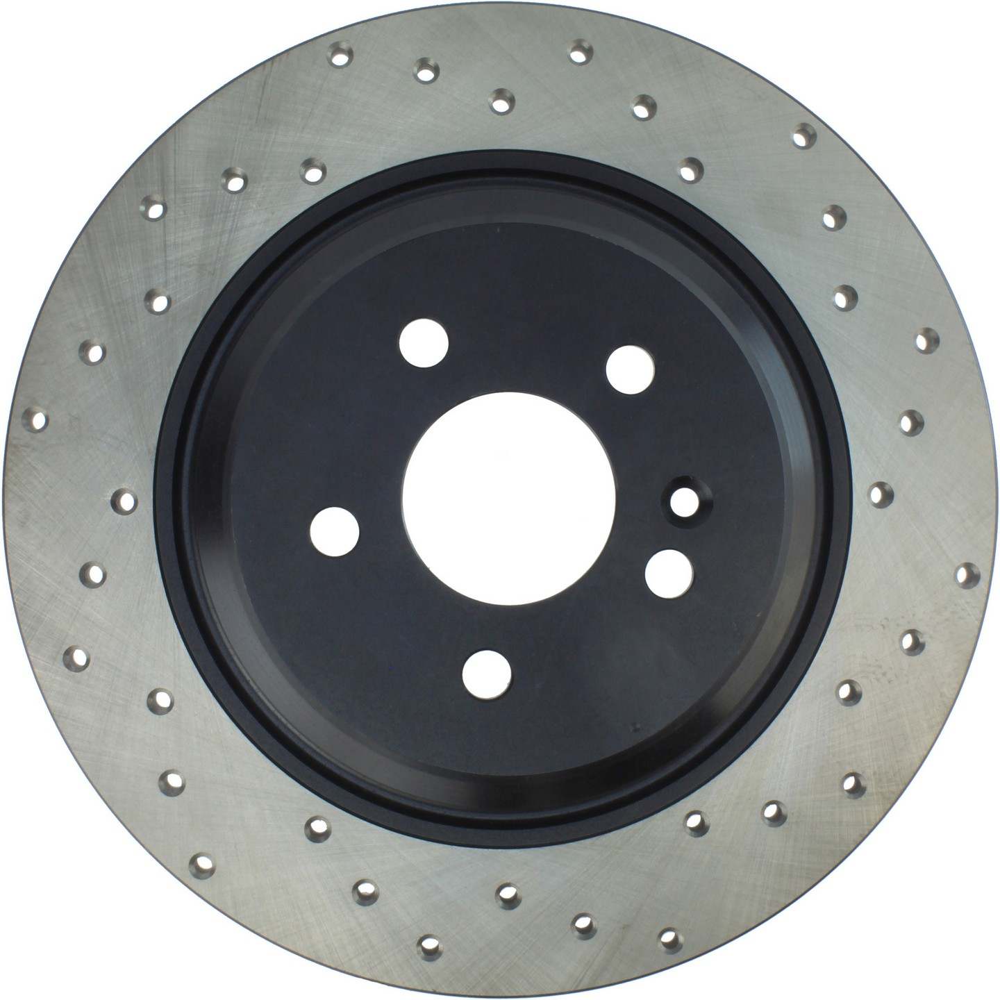 StopTech Sport Cryo Cross Drilled Brake Rotor; Rear Right