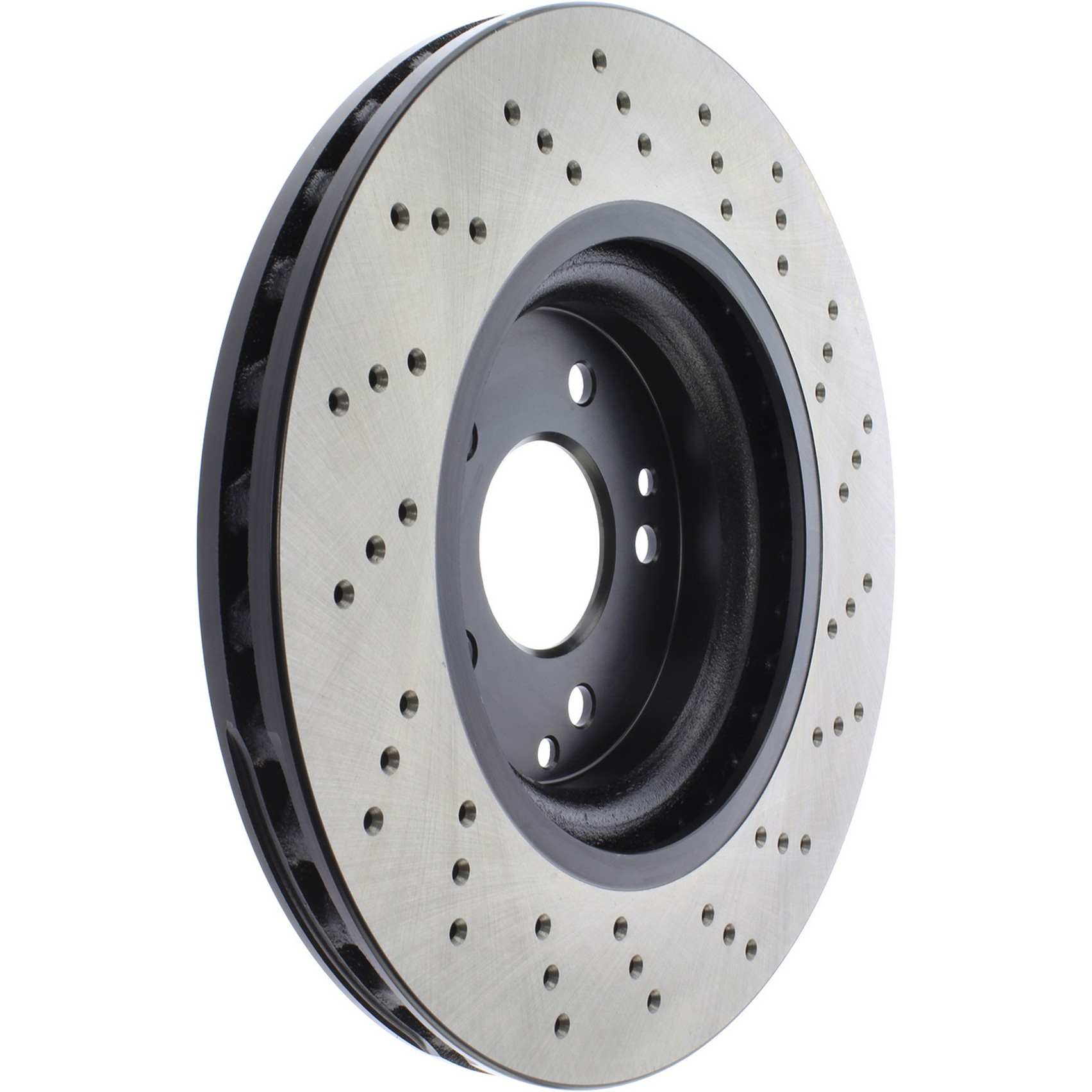 Stoptech Centric 04-07 Mercedes C230 / 08-09 CLK320 / 05-09 SLK Series Drilled Front Rotor 128.35086