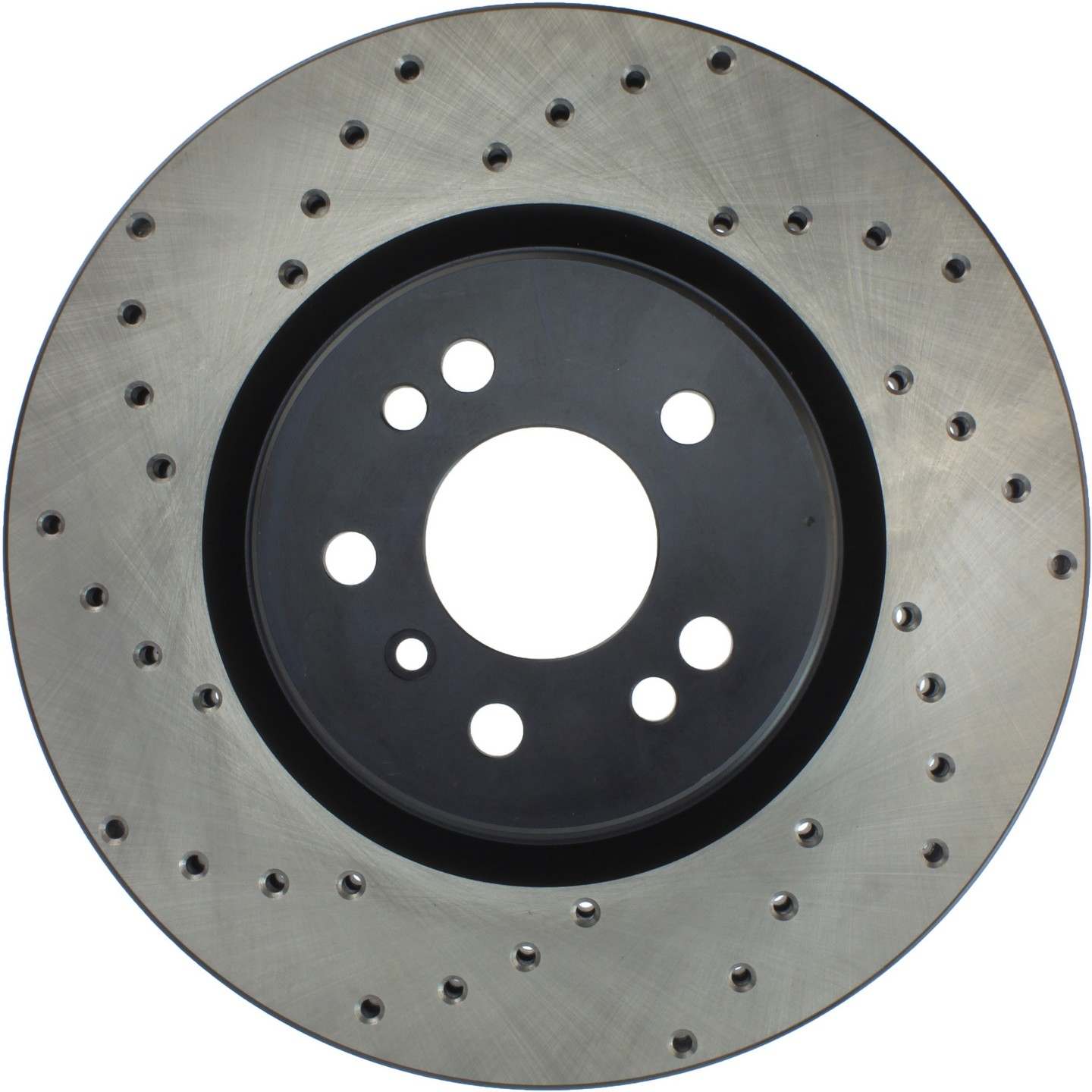 StopTech Sport Cryo Cross Drilled Brake Rotor; Rear Left