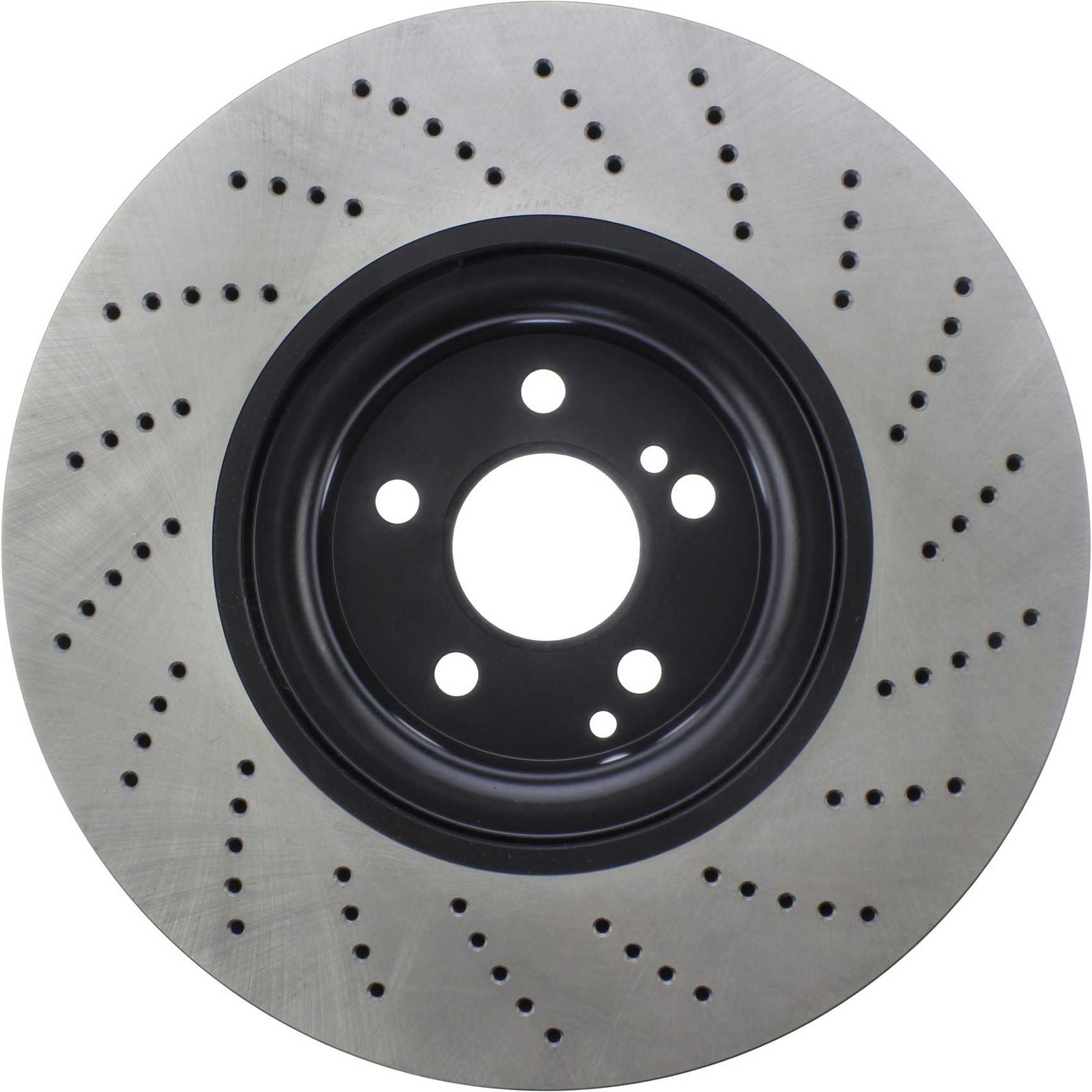 Stoptech Centric 08-17 (Does Not Fit 18+) Mercedes C63 AMG Drilled Front OE Design Brake Rotor 128.35118