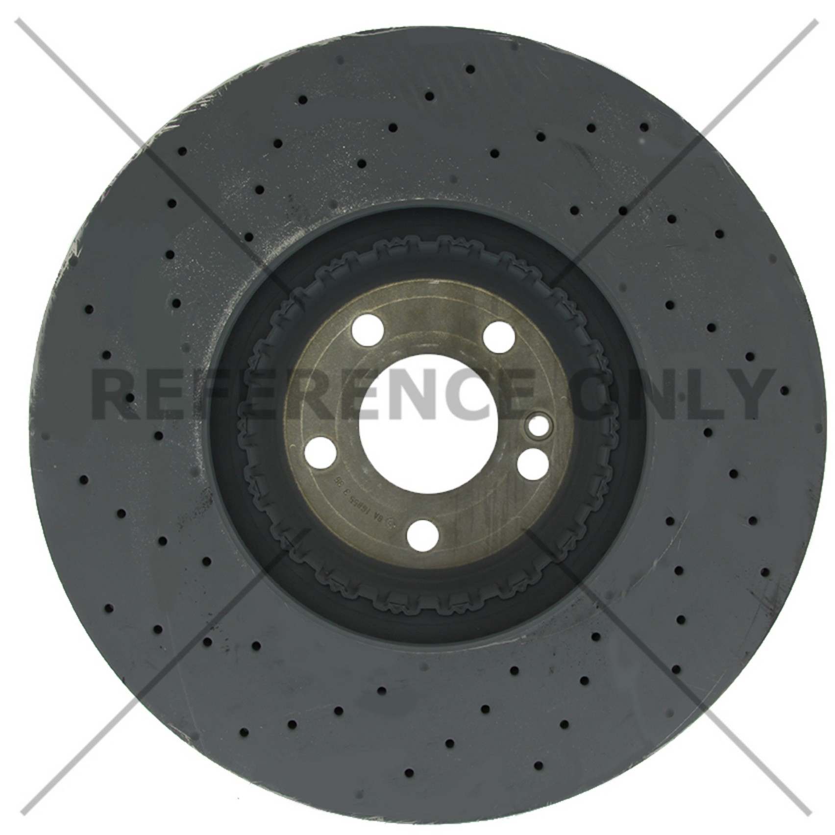 Stoptech Centric 16-17 Mercedes GLC300/ 2017 Mercedes-Benz C43 AMG OE Style Drilled Brake Rotor - Front 128.35170