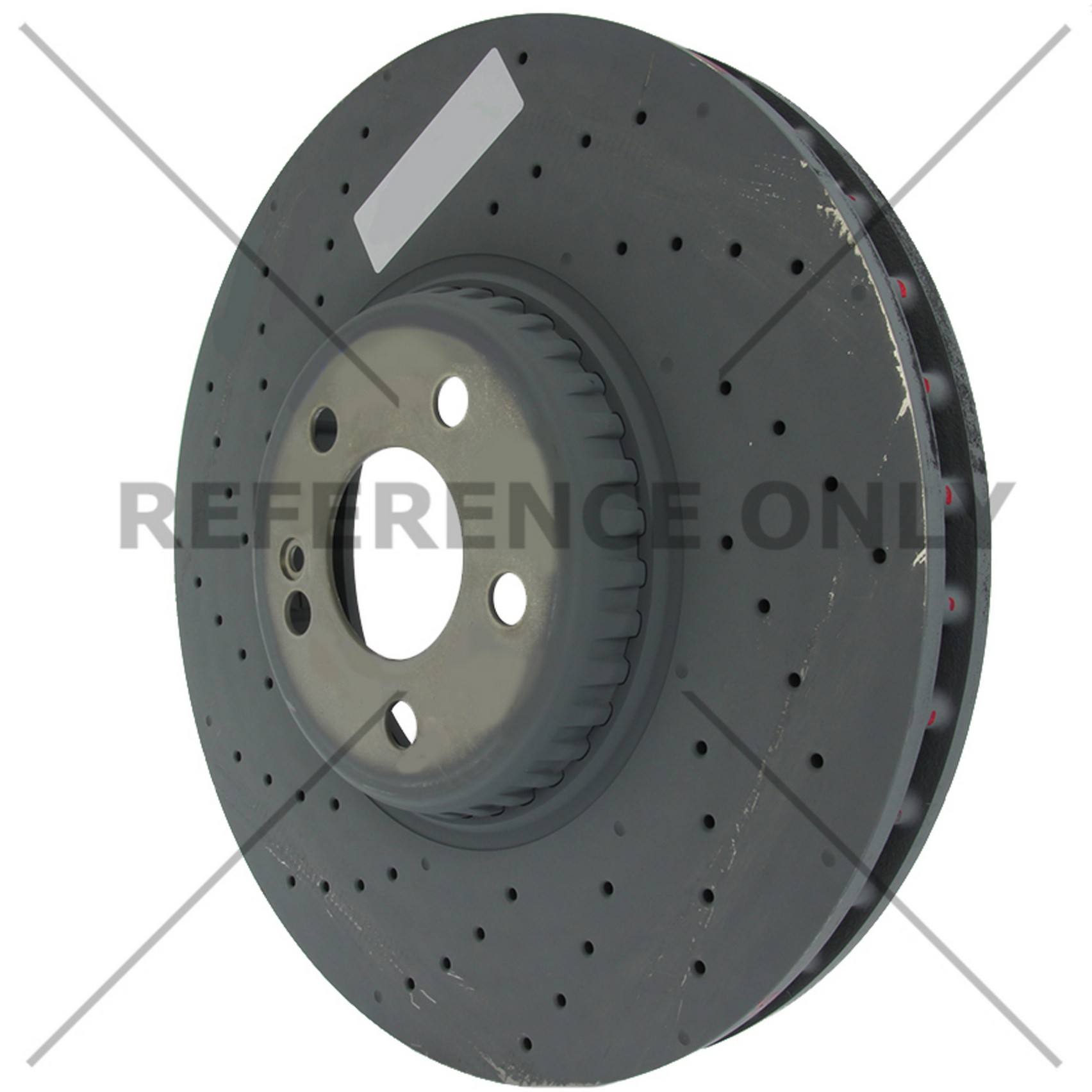 Stoptech Centric 16-17 Mercedes GLC300/ 2017 Mercedes-Benz C43 AMG OE Style Drilled Brake Rotor - Front 128.35170