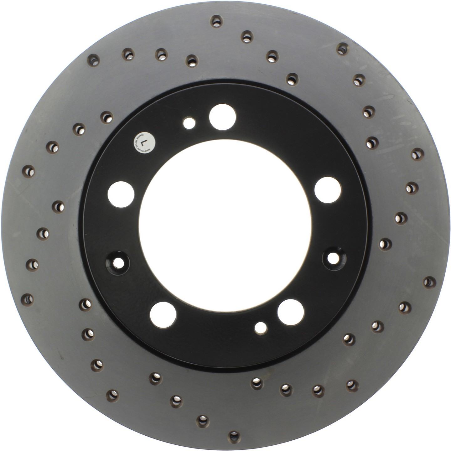 StopTech Sport Cryo Cross Drilled Brake Rotor; Rear Left