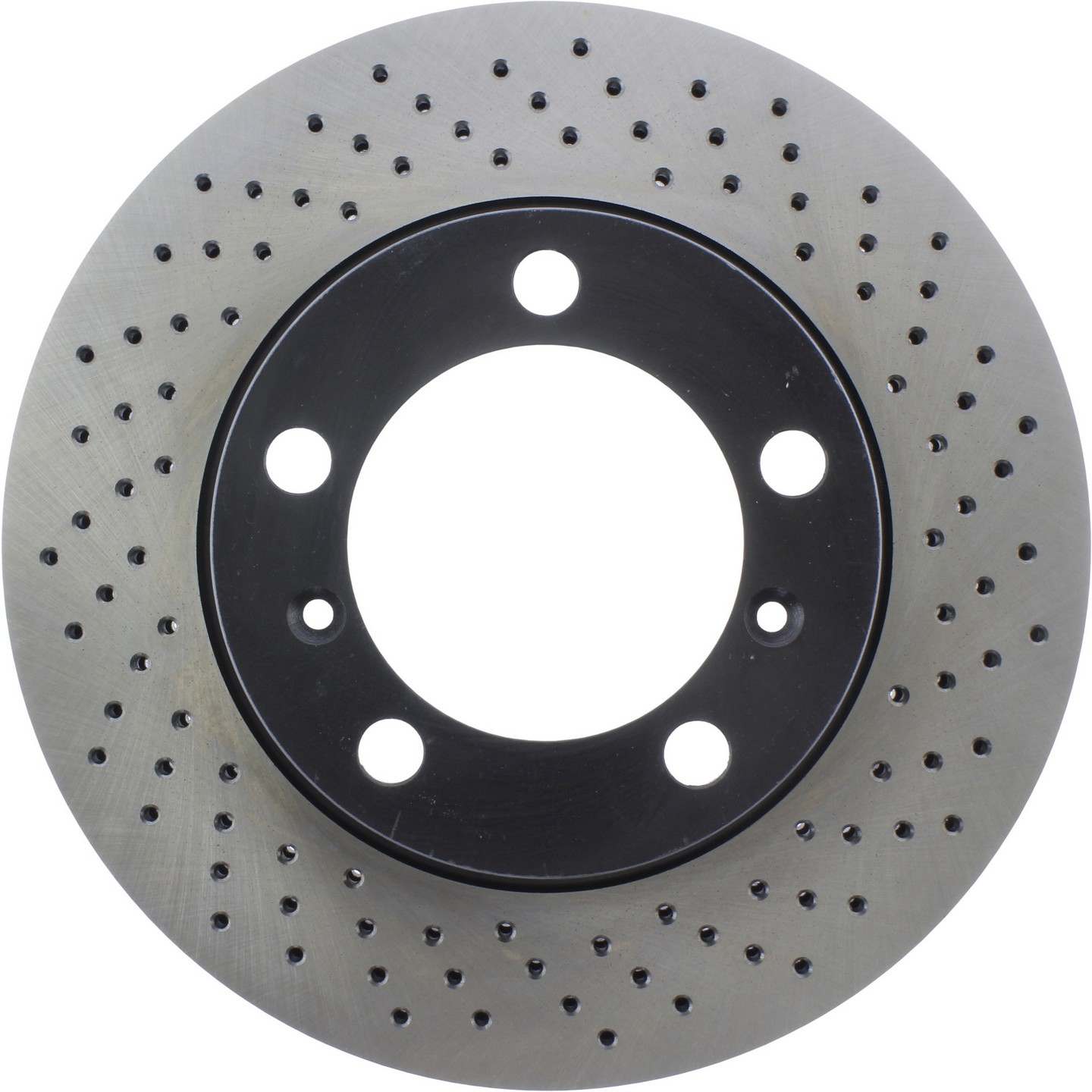 Centric Parts Premium OE Style Drilled  Brake Rotor  top view frsport 128.37045