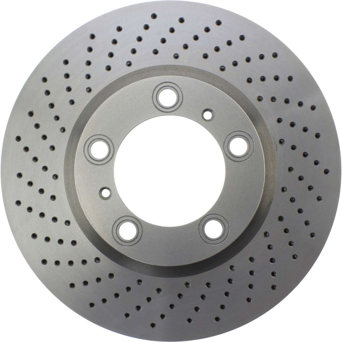 Centric Parts Premium OE Style Drilled  Brake Rotor  top view frsport 128.37064