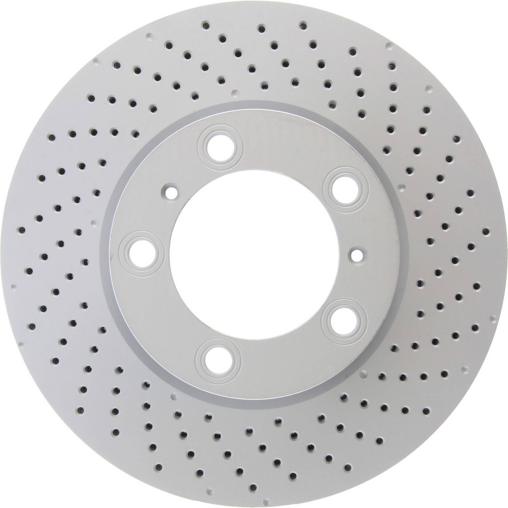 Stoptech Centric 13-16 Porsche Boxster SportStop Drilled Front Right Rotor 128.37087