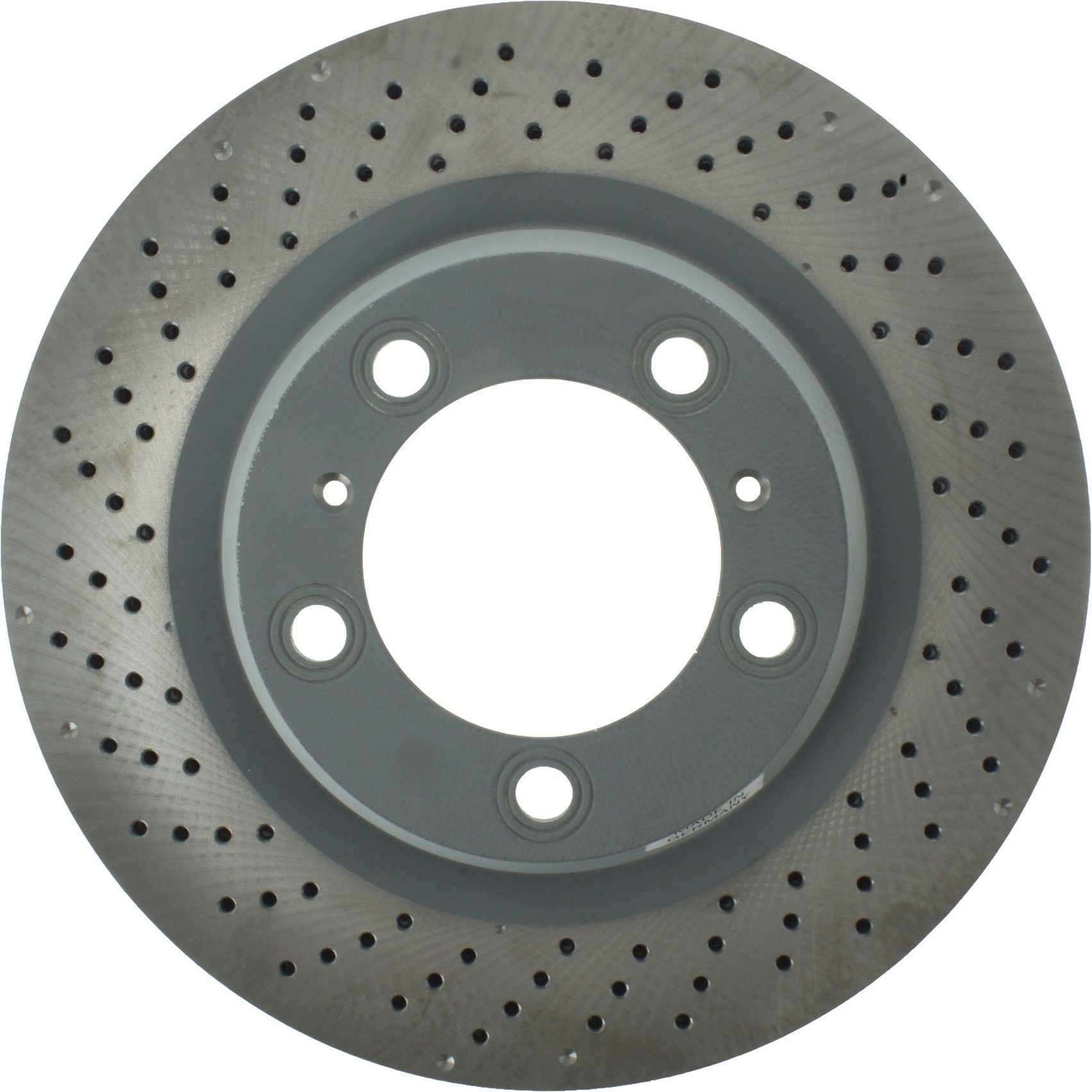 Stoptech Centric 13-16 Porsche 911 Drilled Rear Left Rotor 128.37092