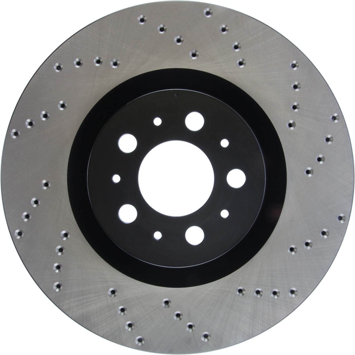 StopTech Sport Cryo Cross Drilled Brake Rotor; Rear Left