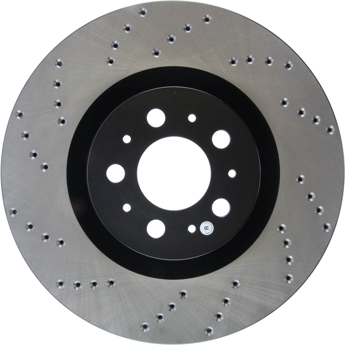 StopTech Sport Cryo Cross Drilled Brake Rotor; Rear Right