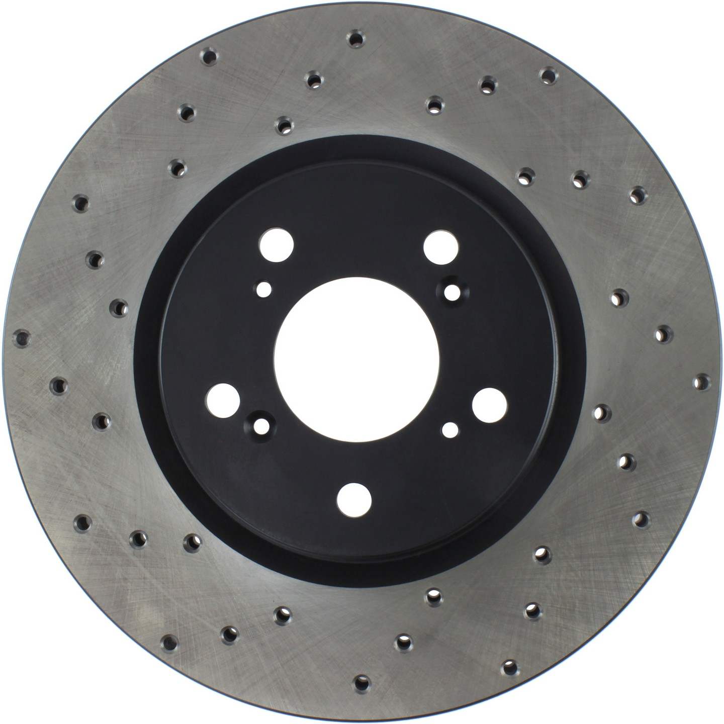 StopTech Sport Cryo Cross Drilled Brake Rotor; Front Left