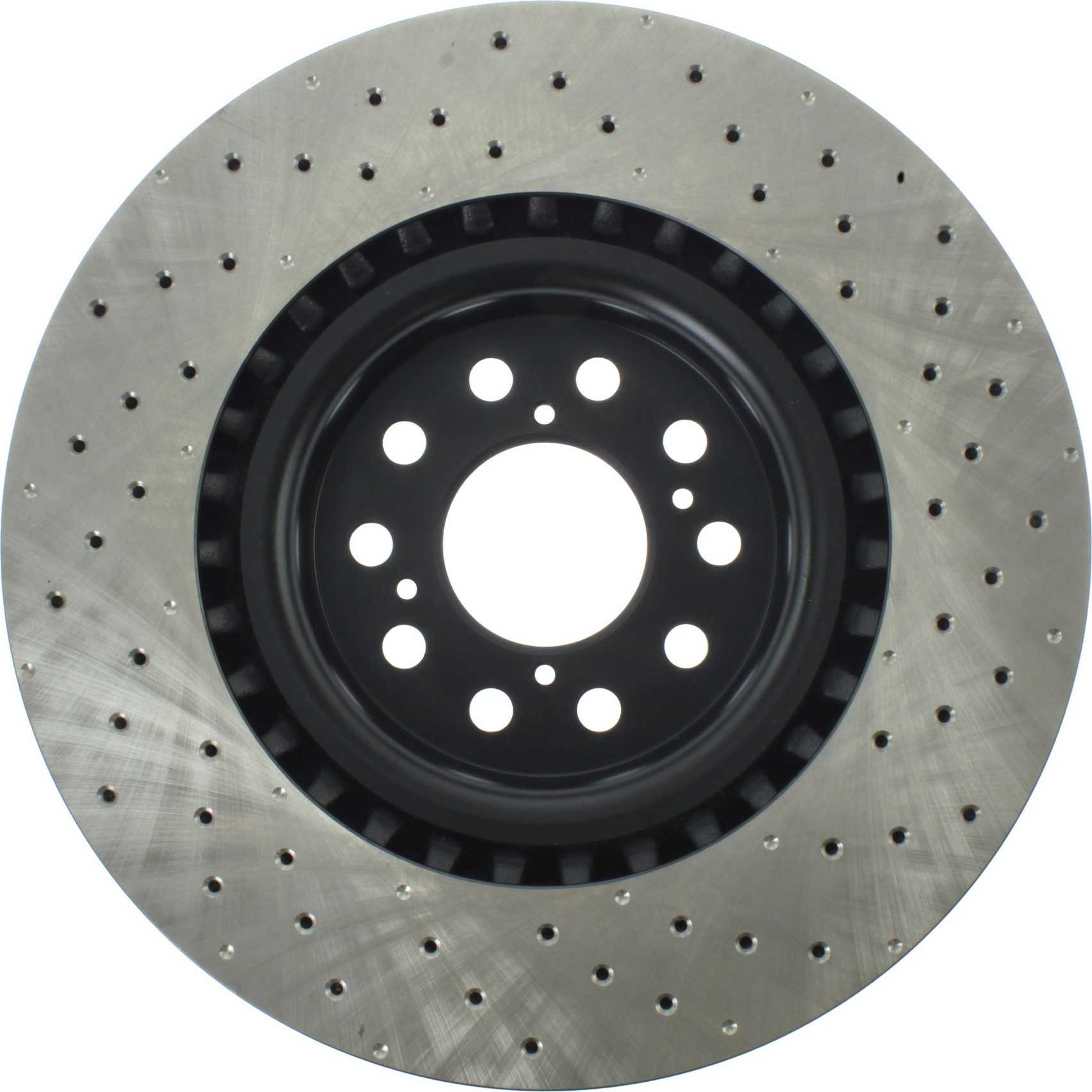 Stoptech Centric Front Cross-Drilled SportStop Drilled Rotor 350x32mm 128.40098