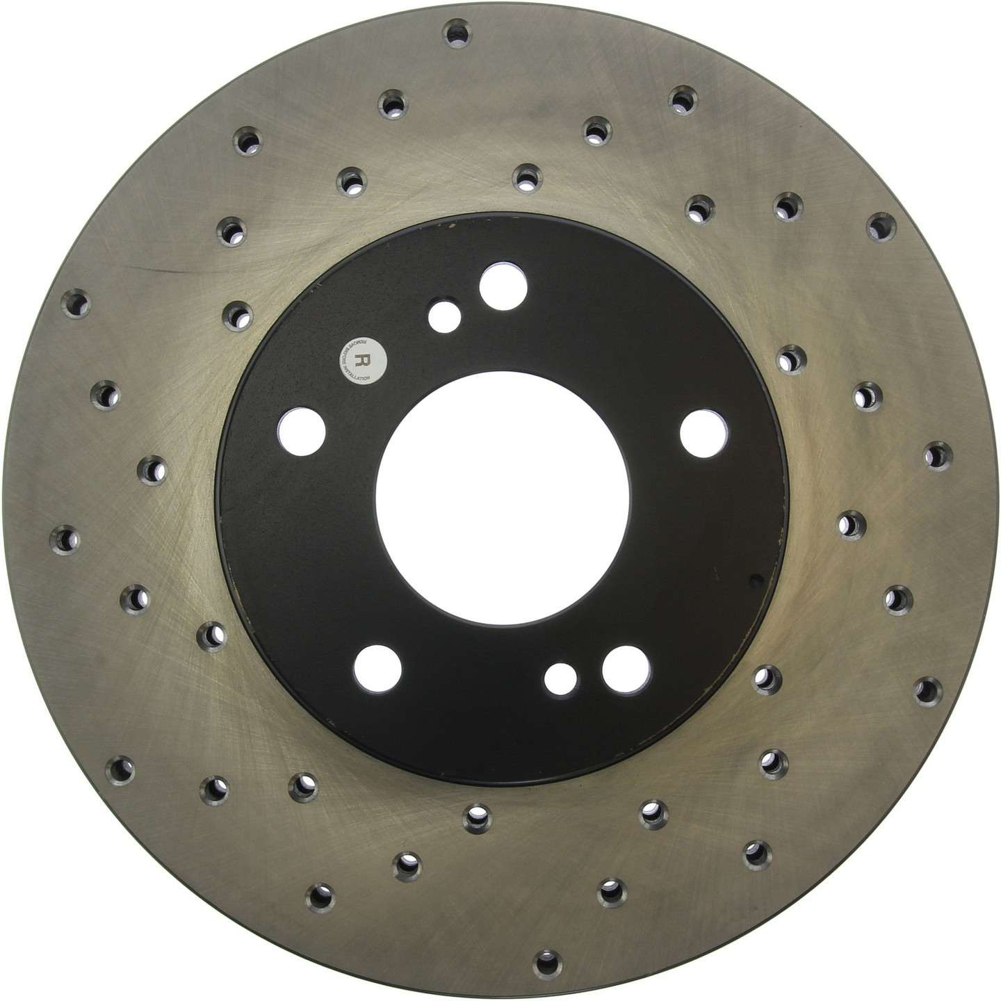 StopTech Sport Cryo Cross Drilled Brake Rotor; Front Right